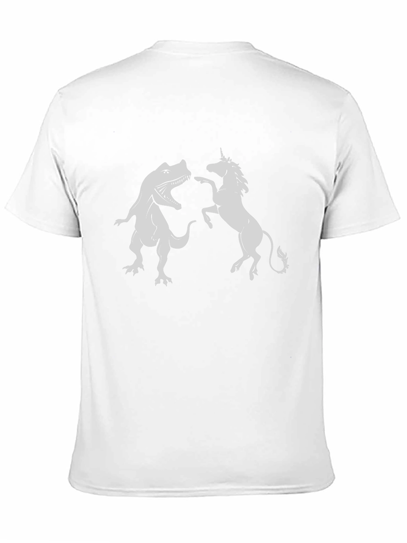 T-Rex vs Unicorn Graphic Tee