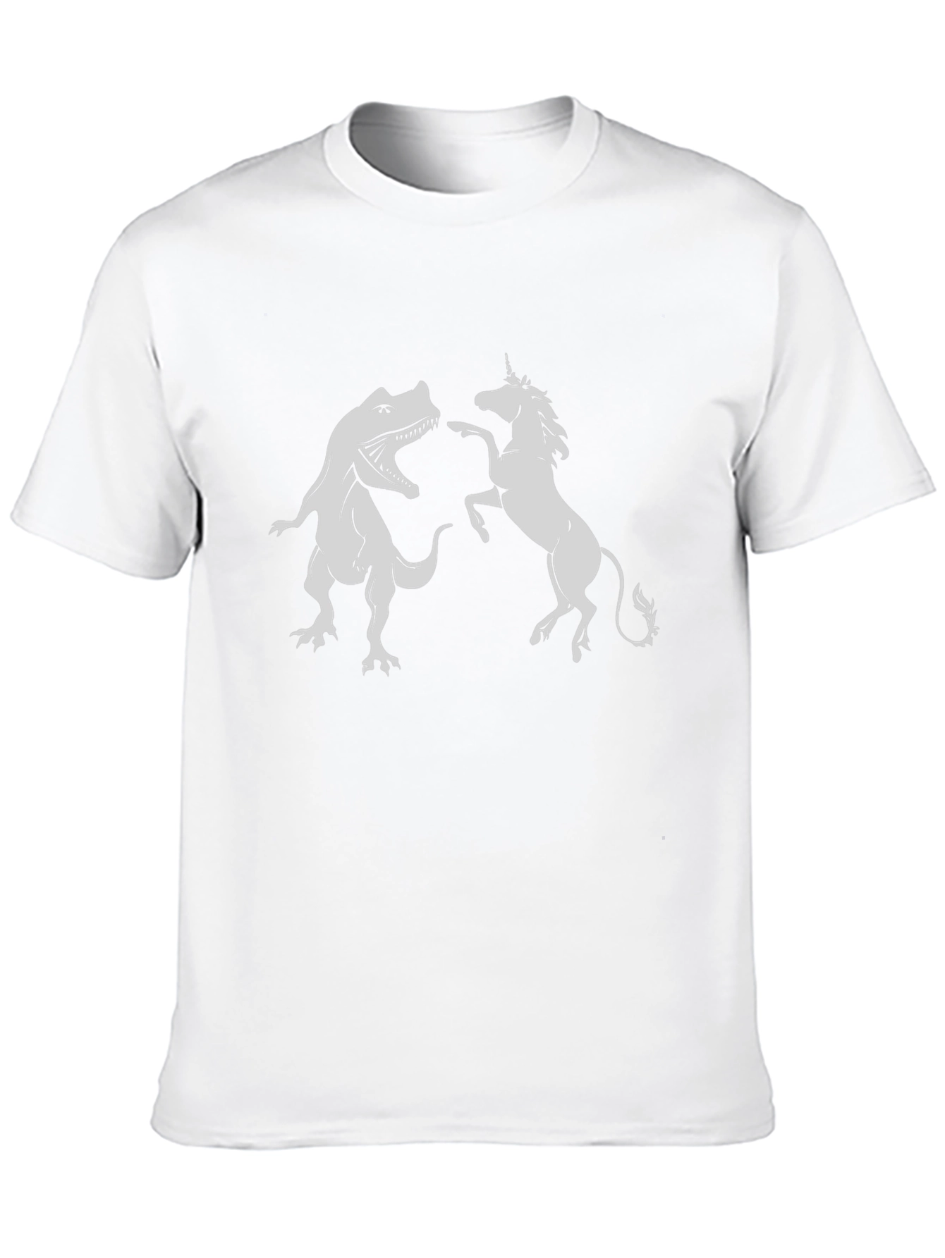 T-Rex vs Unicorn Graphic Tee