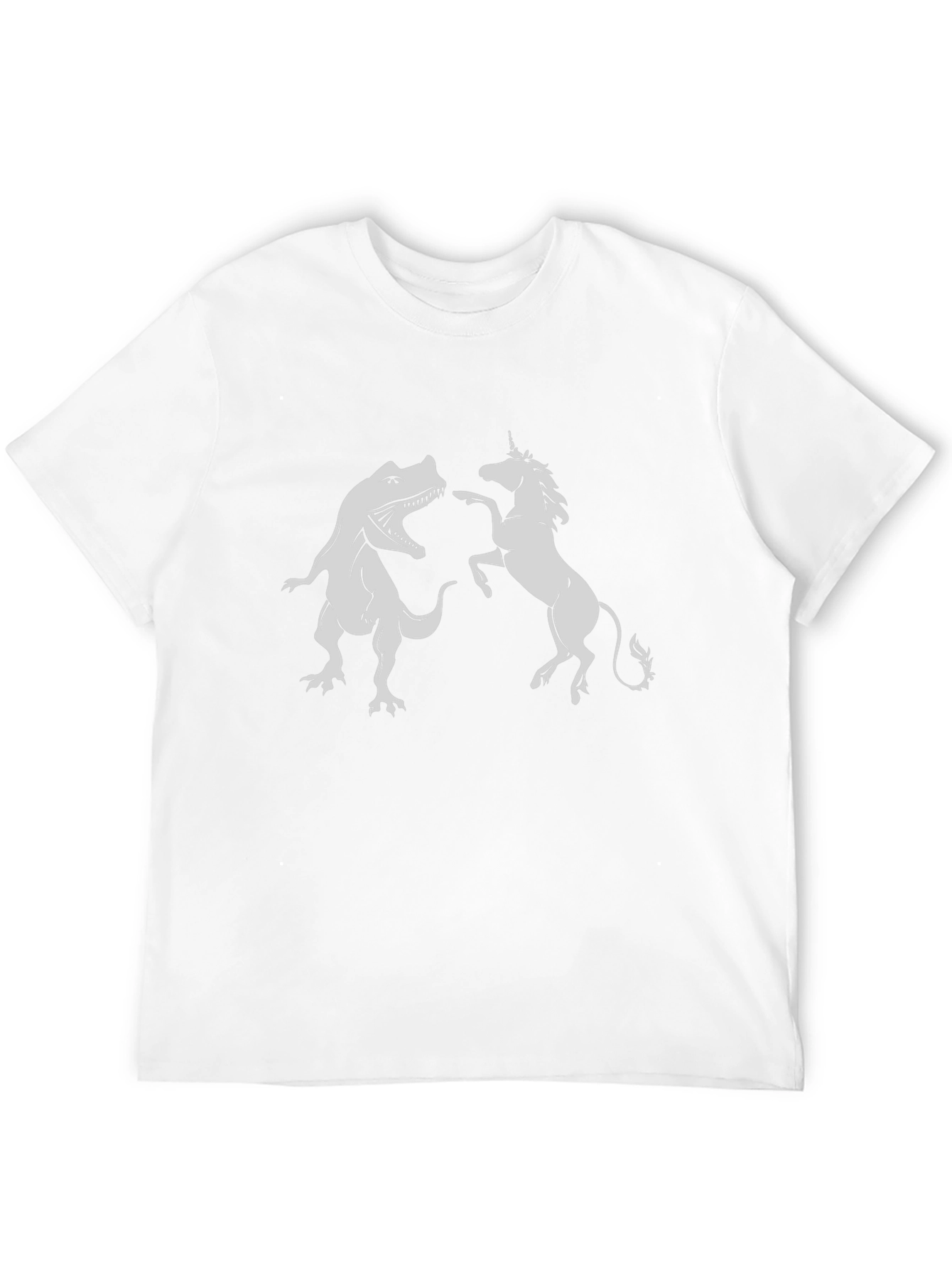 T-Rex vs Unicorn Graphic Tee