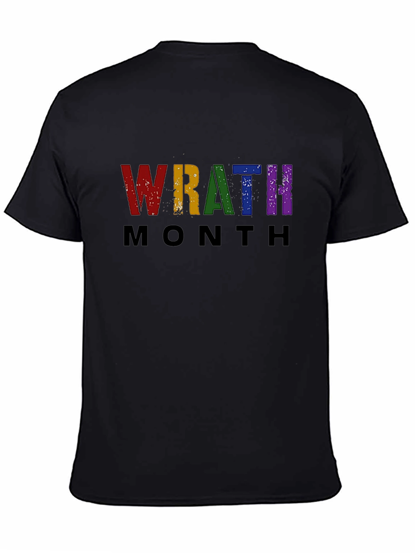 Wrath Month Graphic Tee - Rainbow Pride