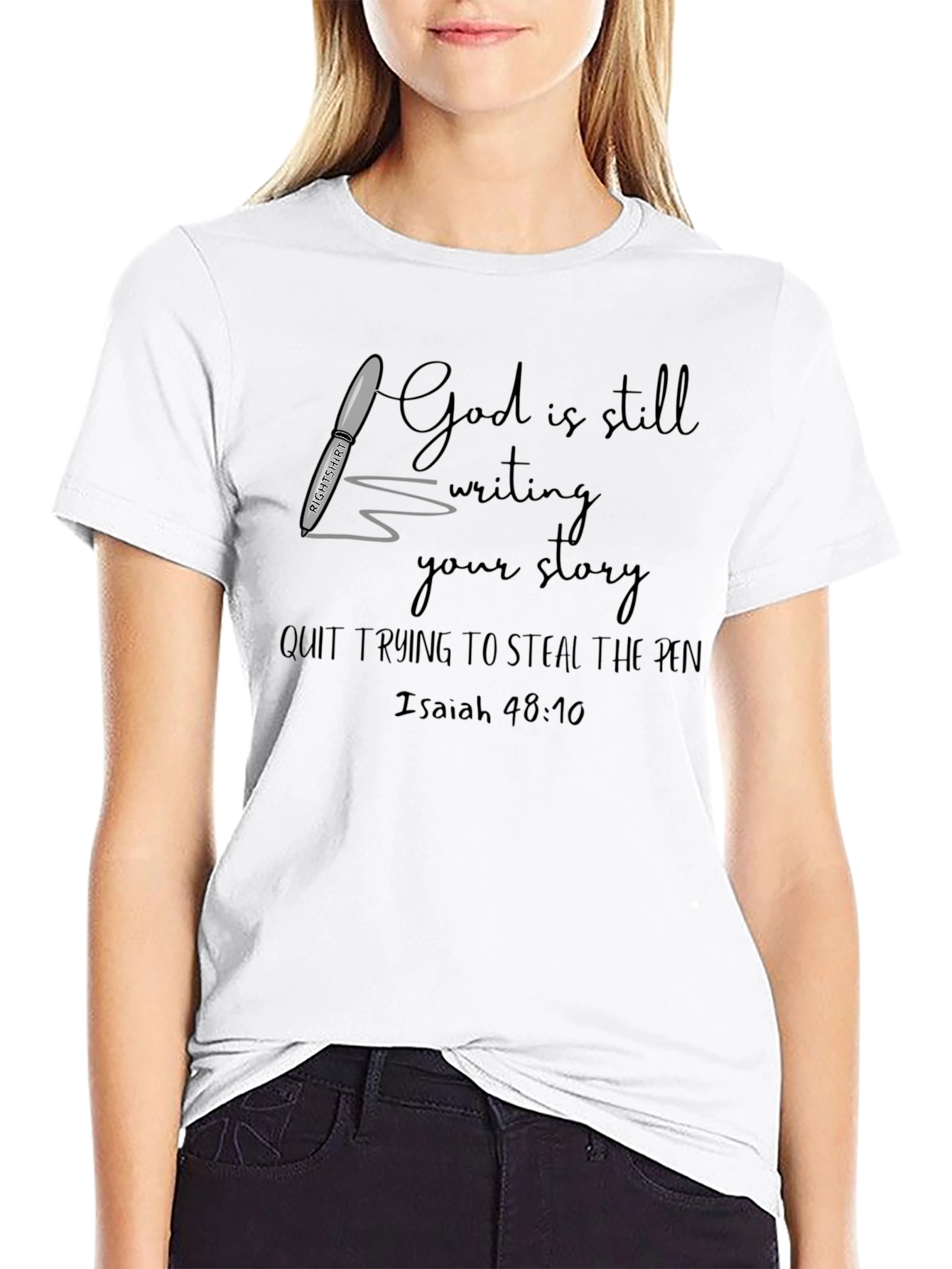 God is Still Writing T-Shirt