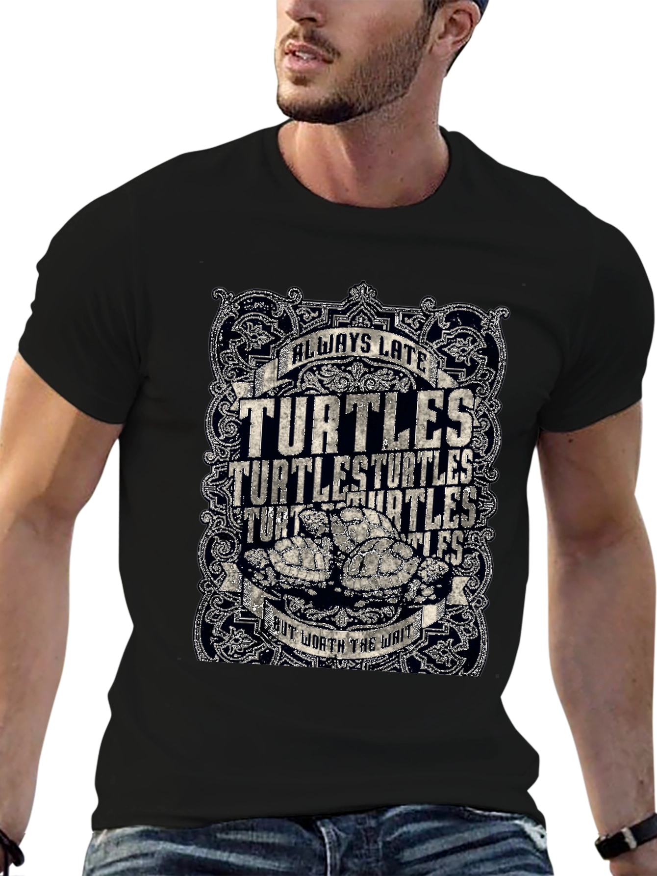 Always Late Turtles T-Shirt Funny Graphic Tee