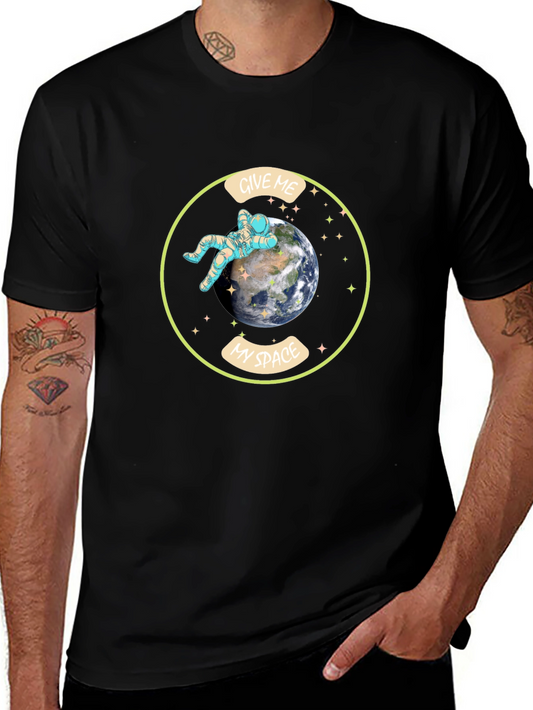 Give Me My Space T-Shirt - Astronaut Earth Design