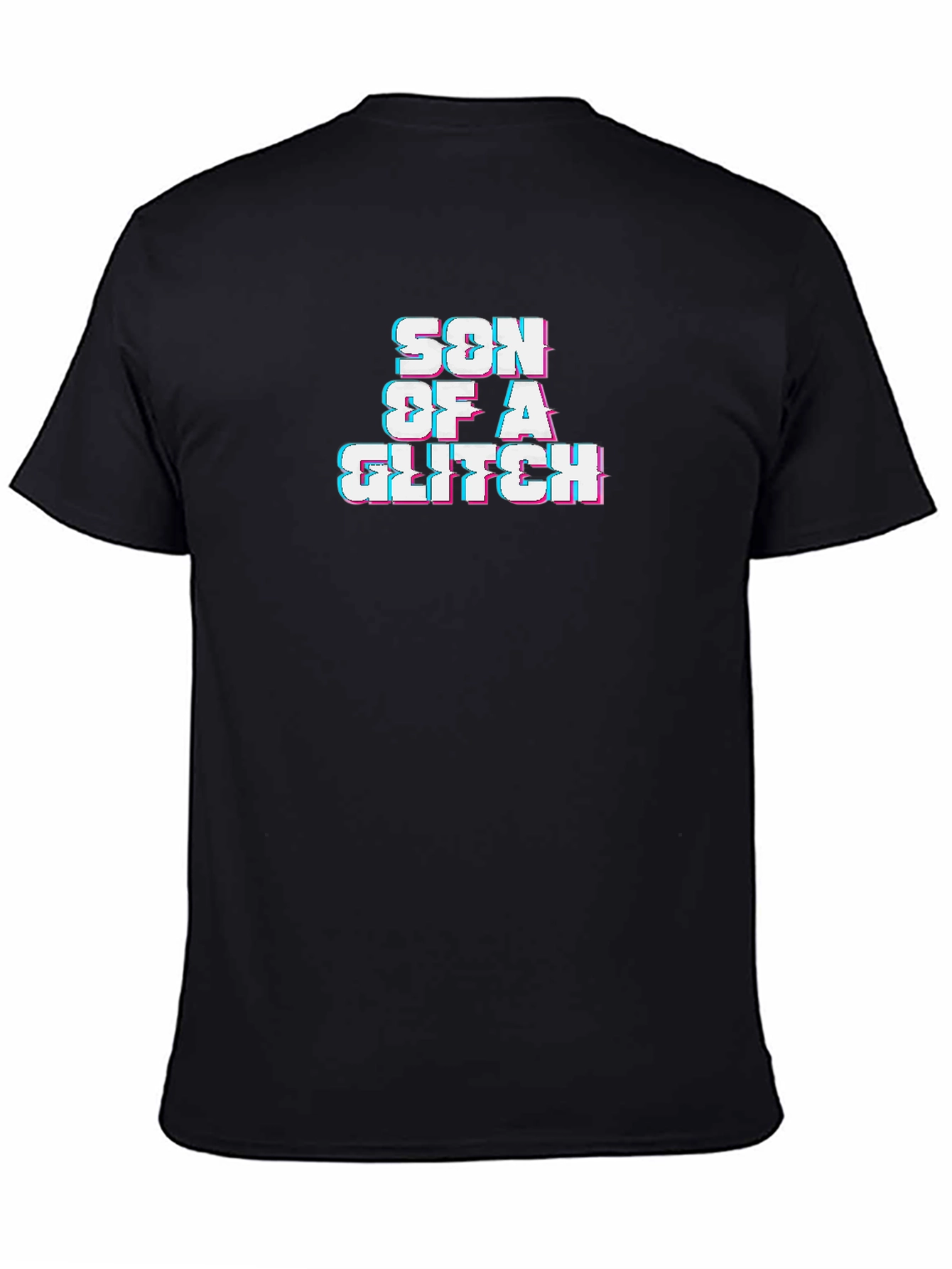 Son of a Glitch Black T-Shirt