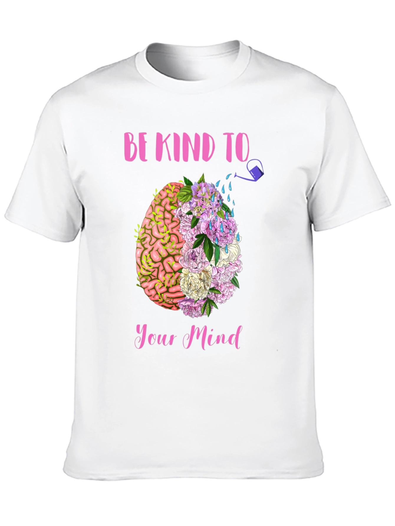 Be Kind To Your Mind Graphic Tee - Black