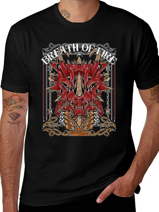 Breath of Fire Dragon T-Shirt - Gamer Tee