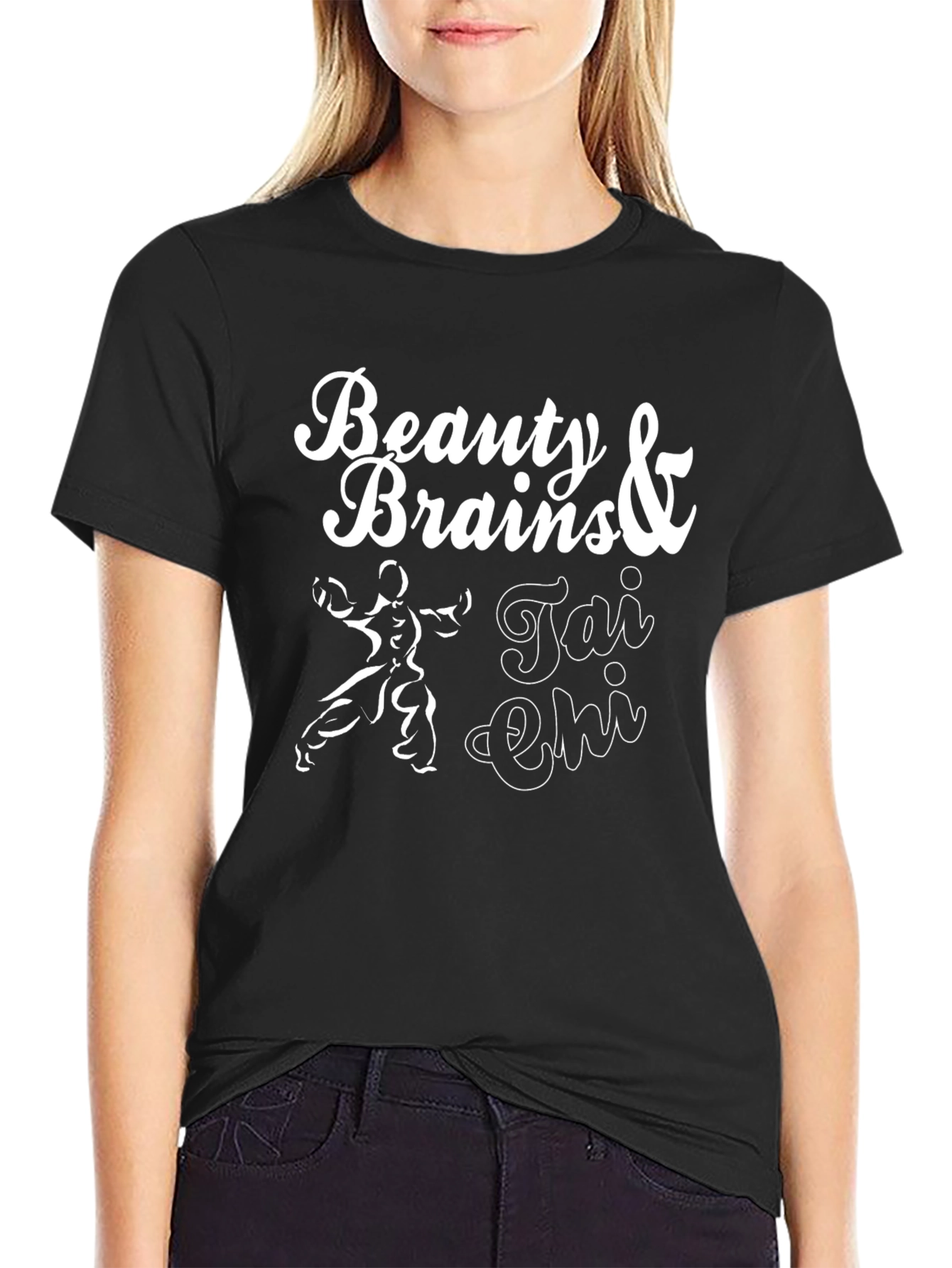 Beauty & Brains Tai Chi T-Shirt