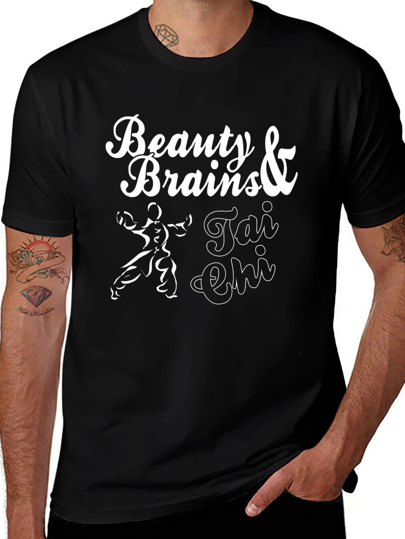 Beauty & Brains Tai Chi T-Shirt