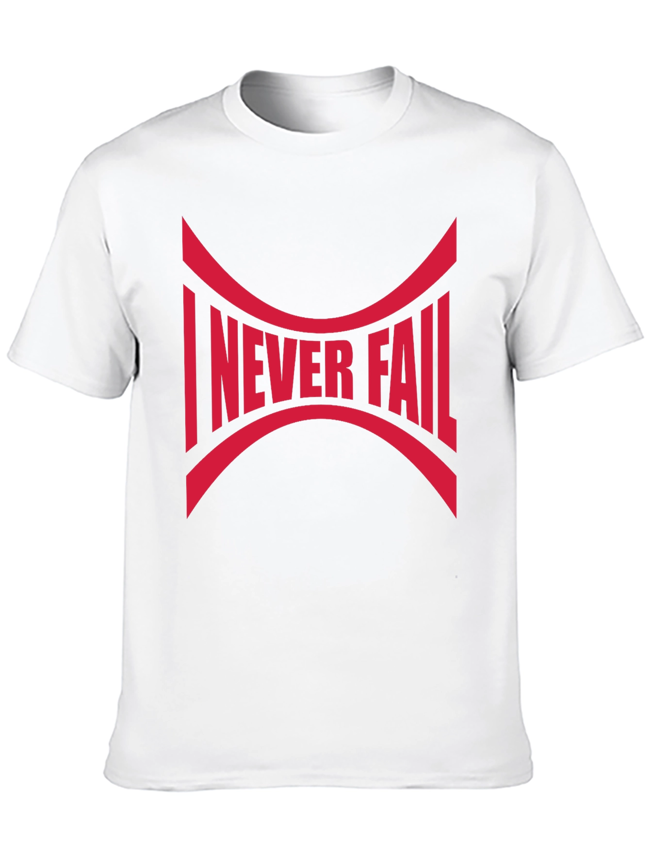 I Never Fail Graphic Tee - Bold Statement Shirt