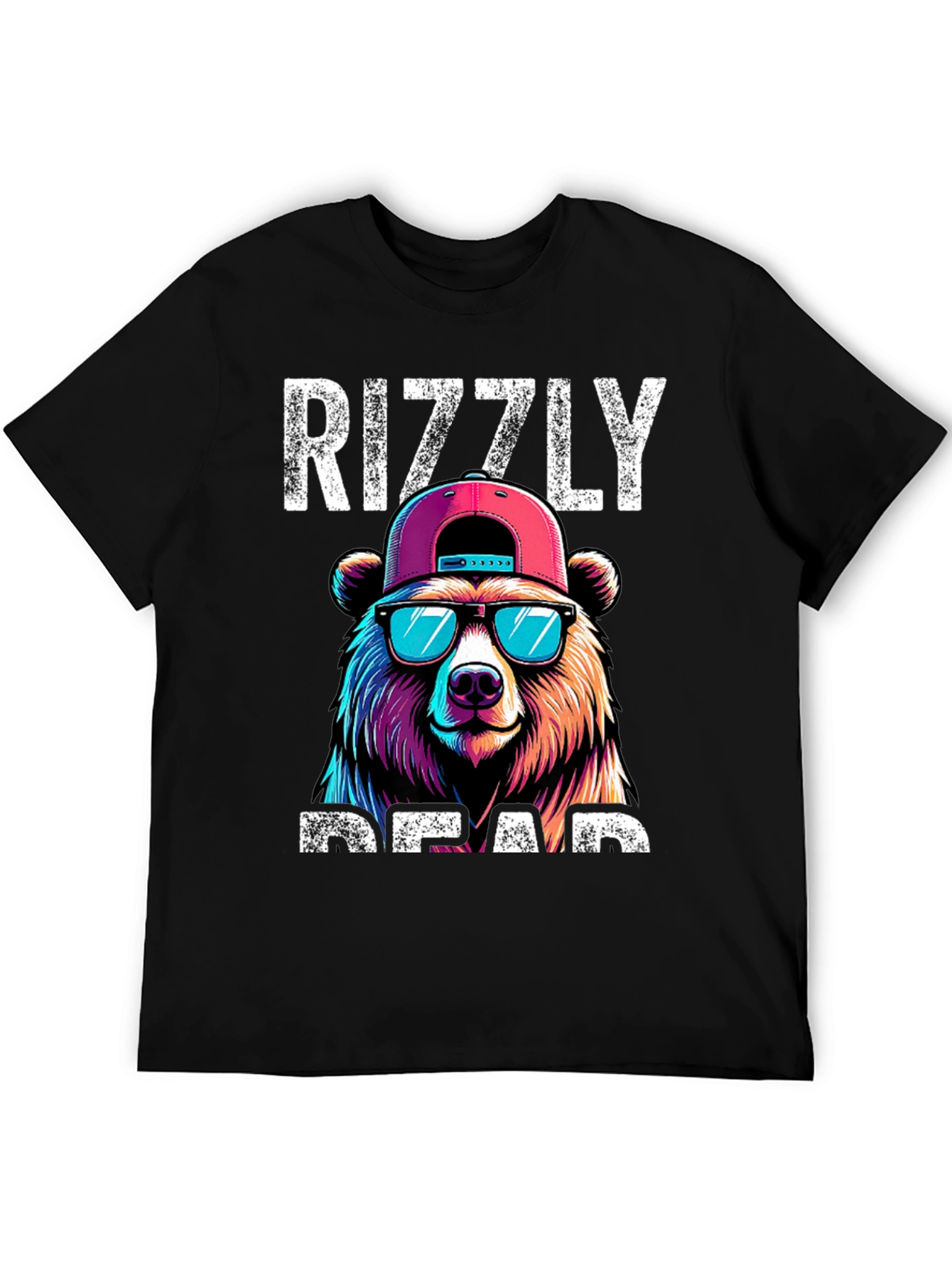 Rizzly Bear T-Shirt - Cool Graphic Tee