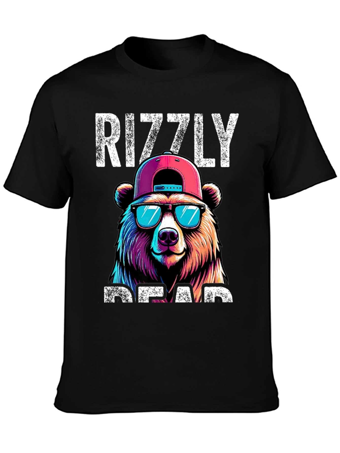 Rizzly Bear T-Shirt - Cool Graphic Tee