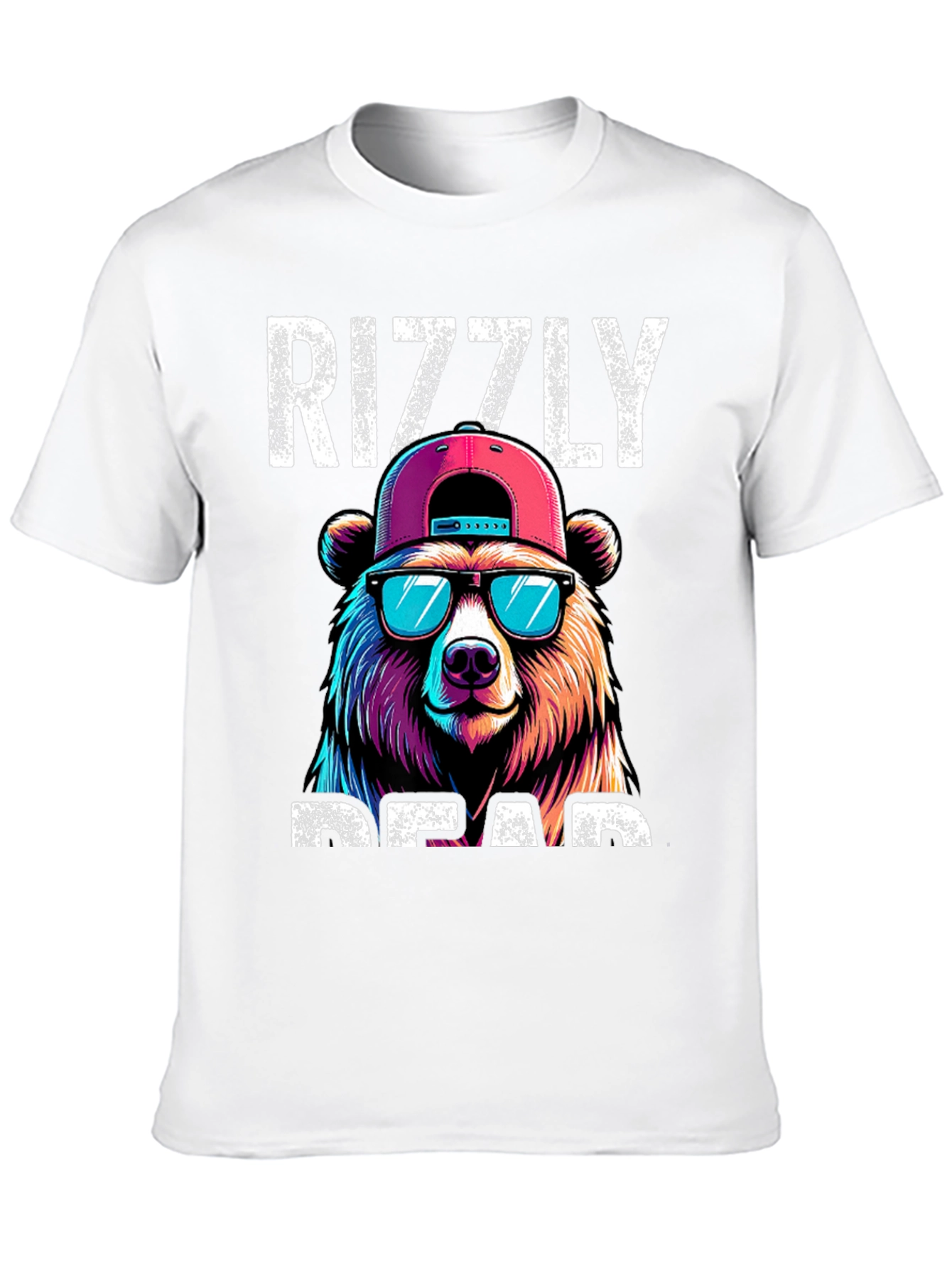 Rizzly Bear T-Shirt - Cool Graphic Tee