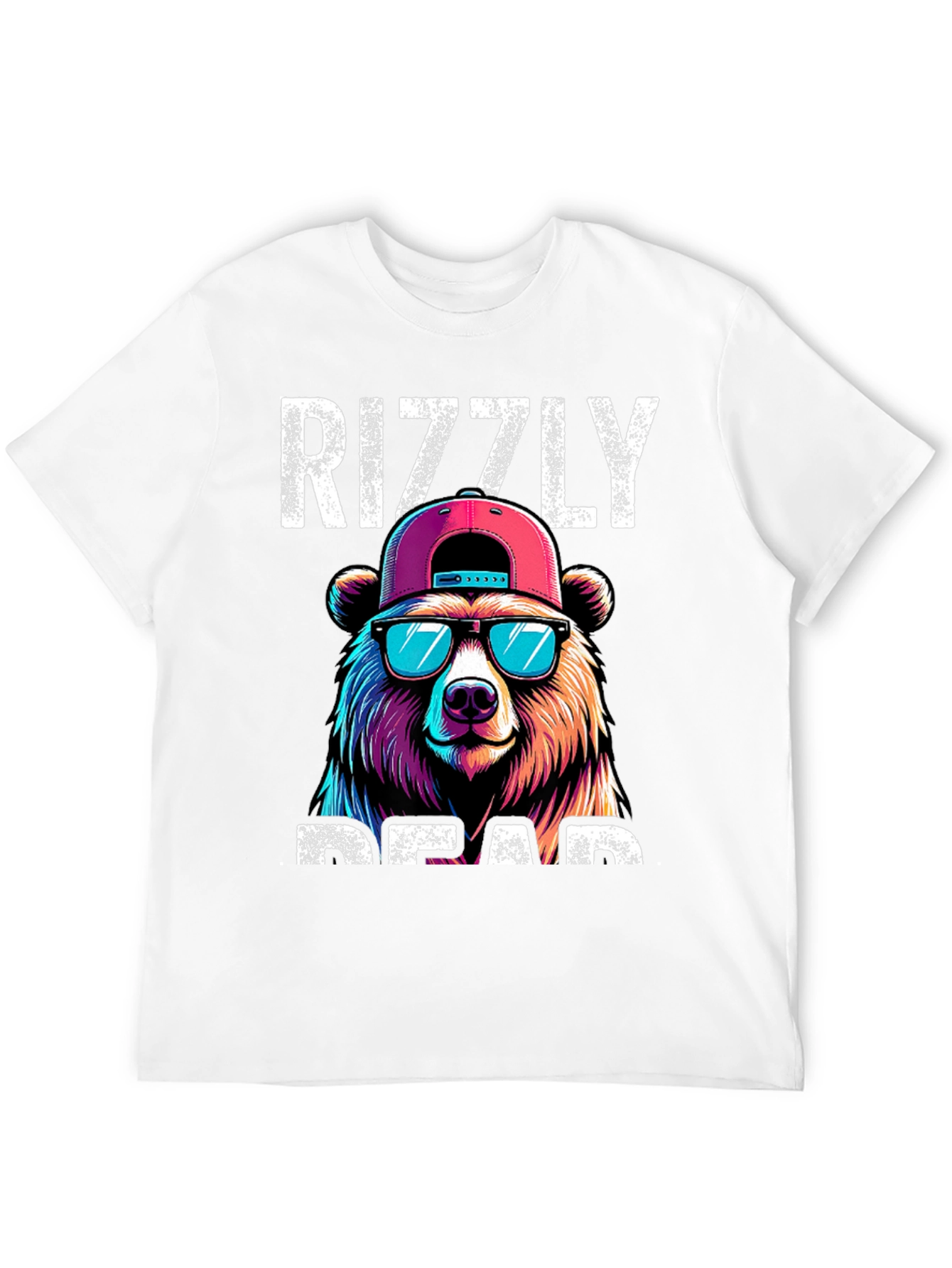 Rizzly Bear T-Shirt - Cool Graphic Tee