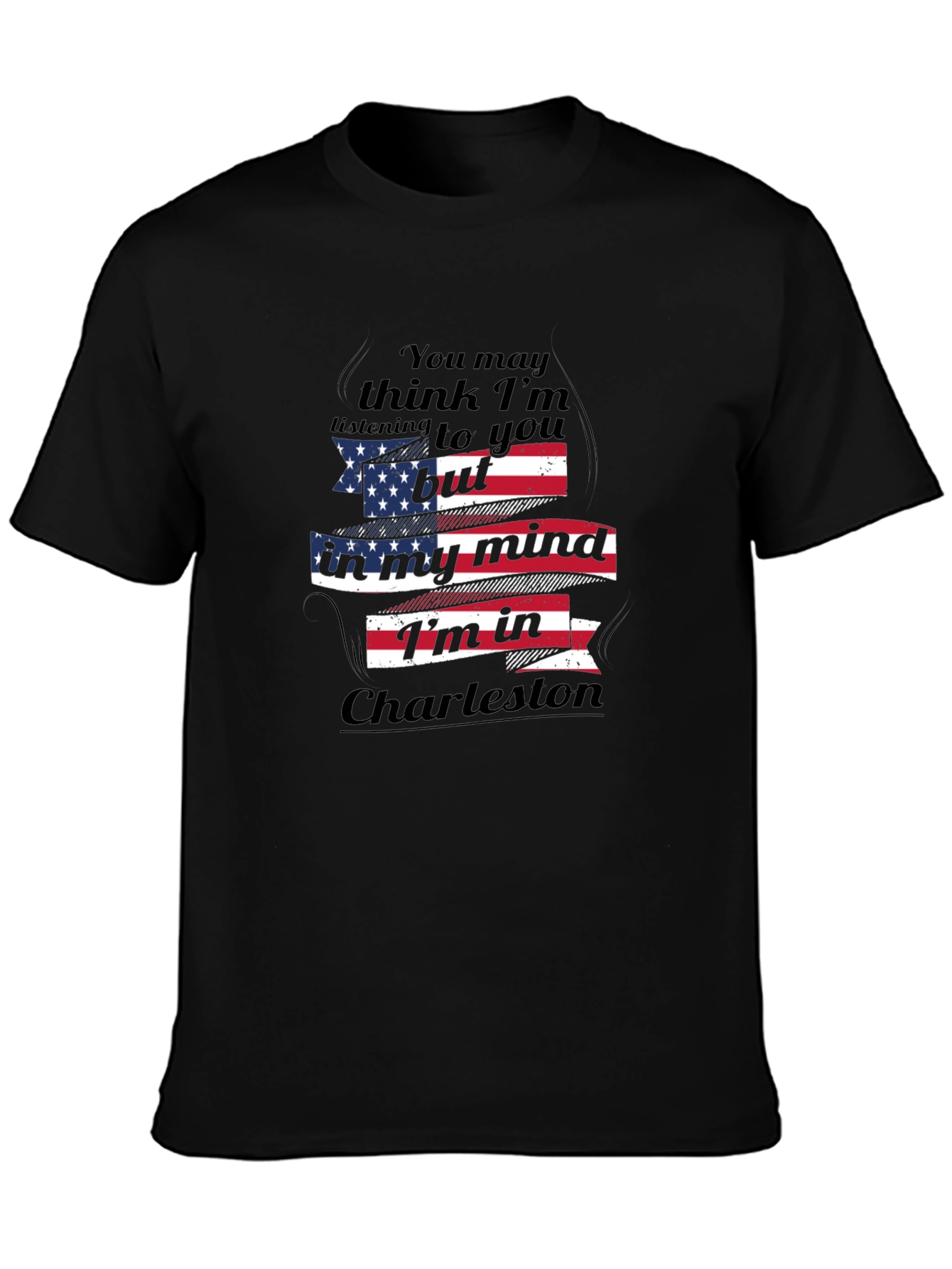 Charleston Mind T-Shirt - Patriotic USA Flag