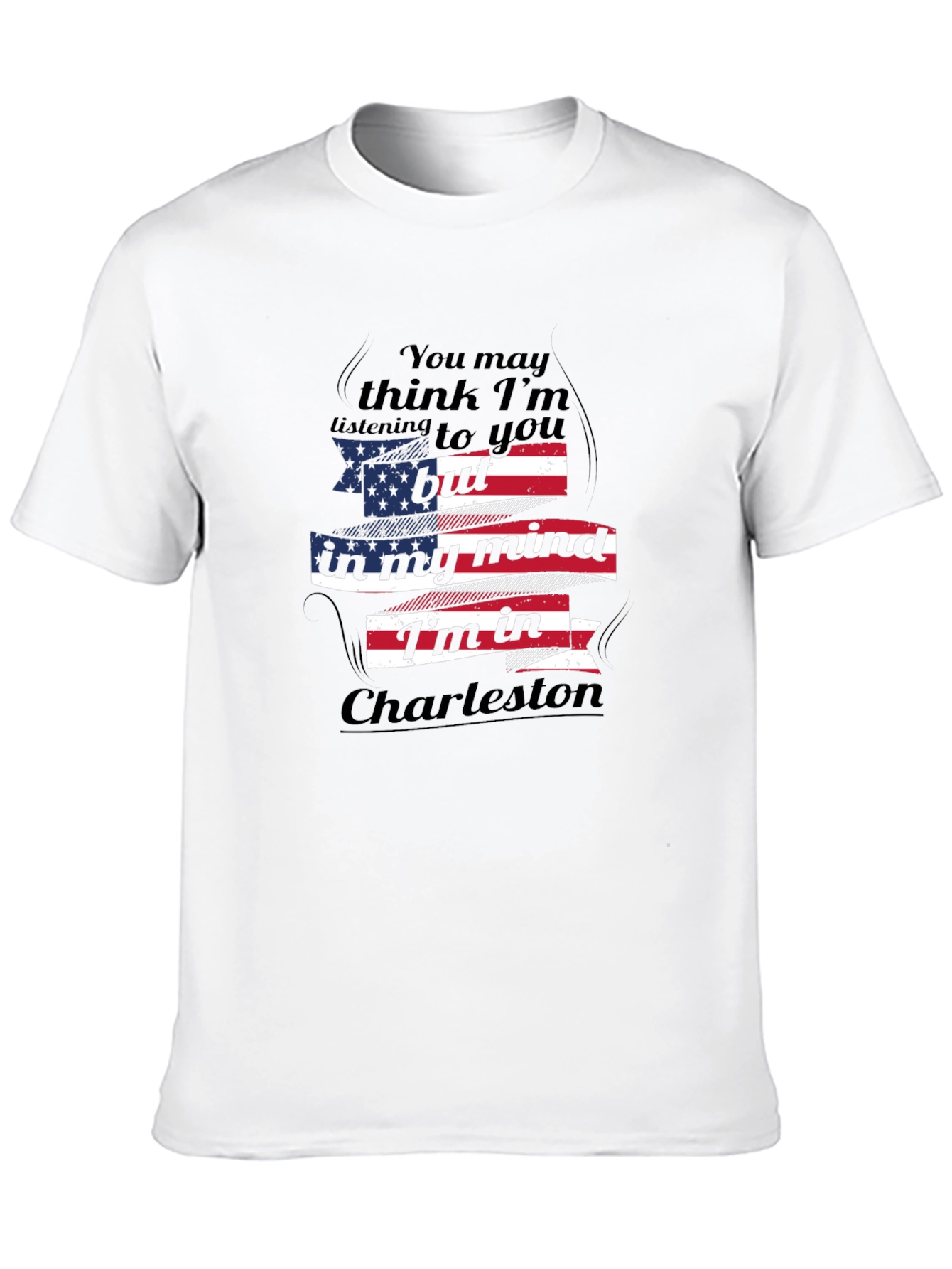 Charleston Mind T-Shirt - Patriotic USA Flag
