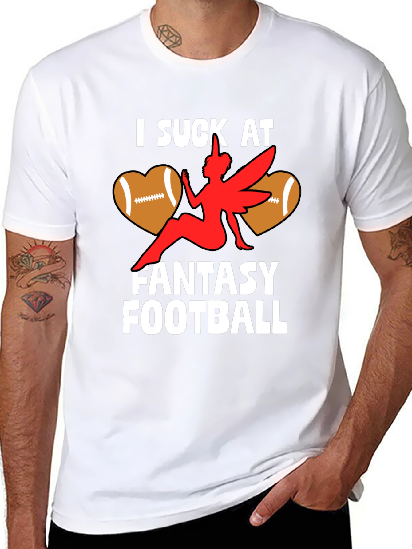 I Suck At Fantasy Football T-Shirt