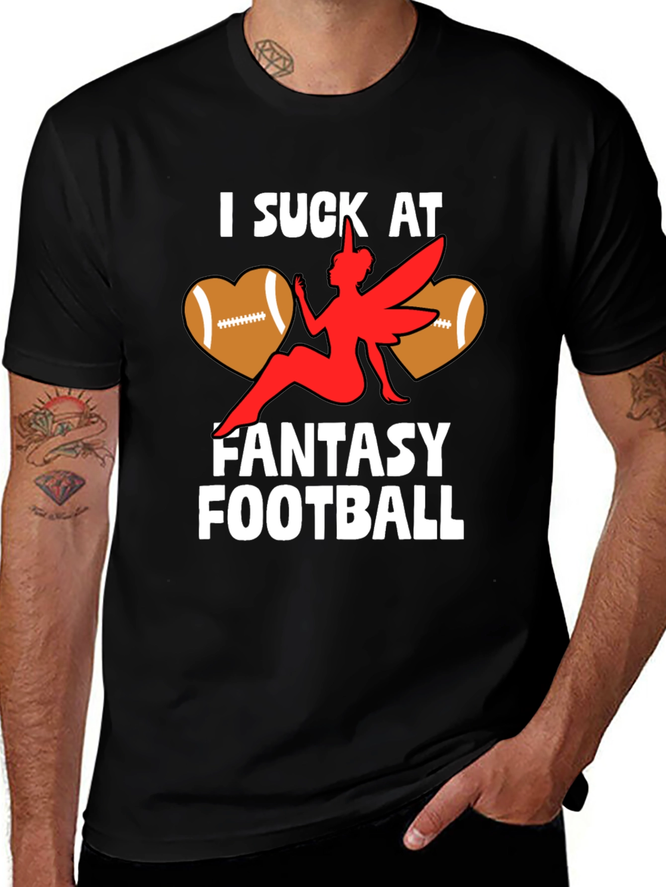 I Suck At Fantasy Football T-Shirt