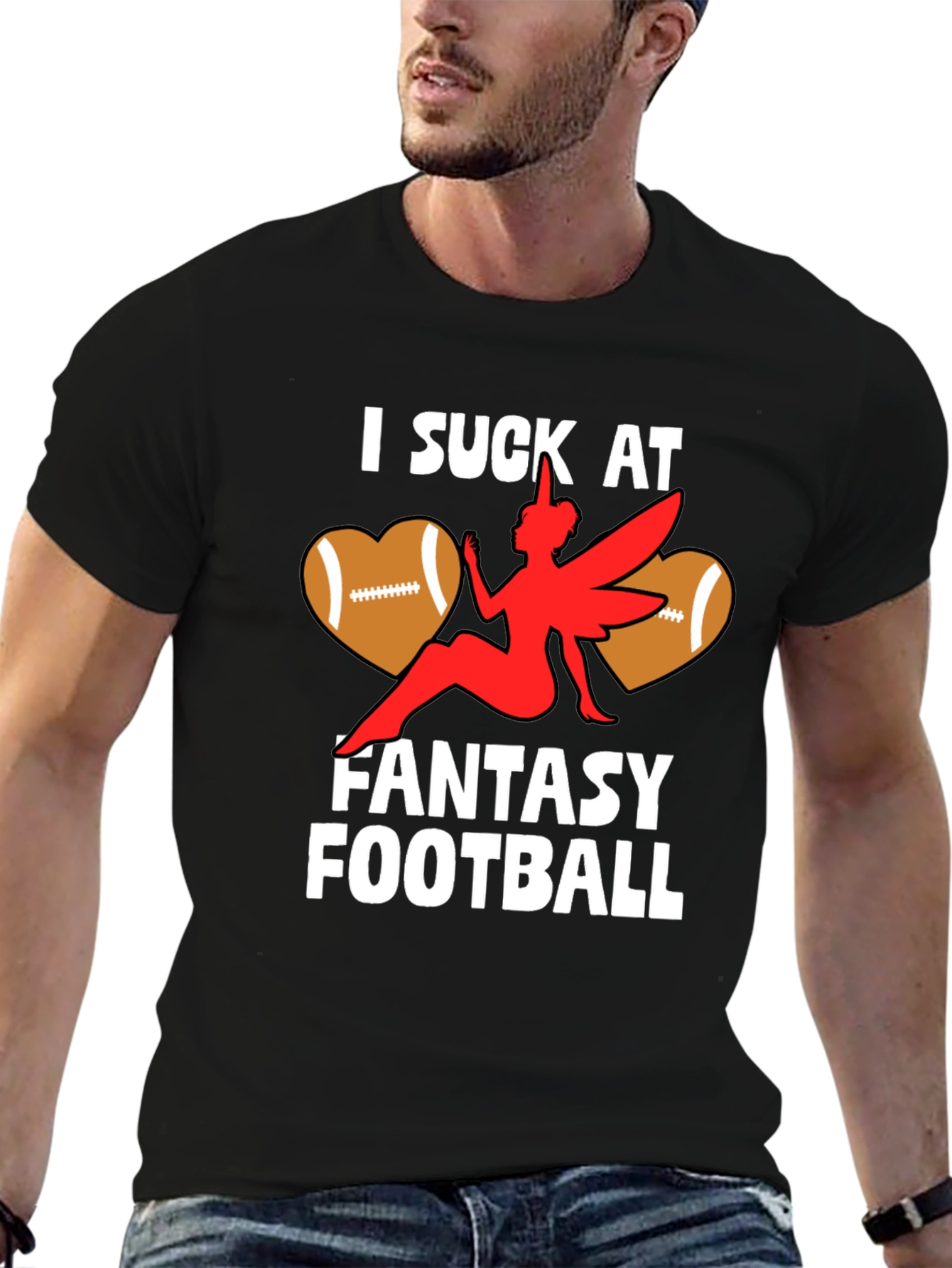I Suck At Fantasy Football T-Shirt