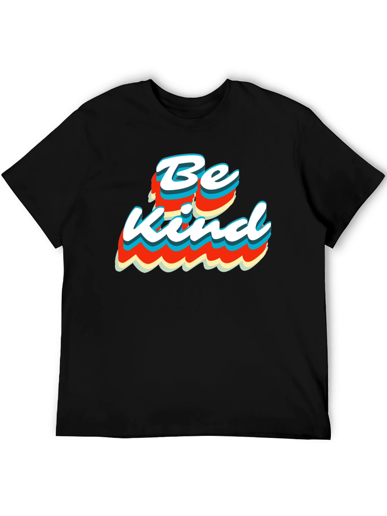 Be Kind Retro T-Shirt - Stylish Graphic Tee