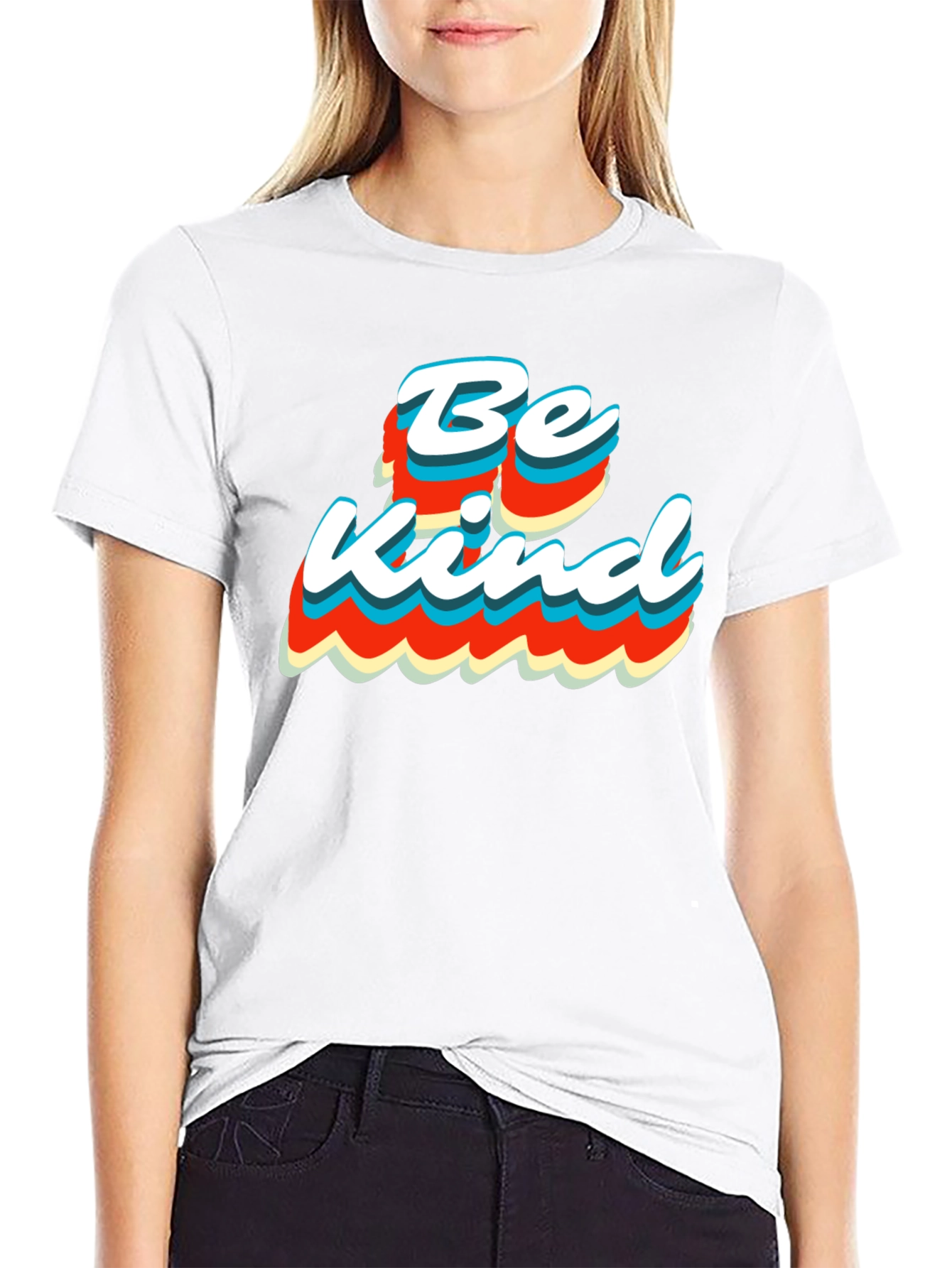 Be Kind Retro T-Shirt - Stylish Graphic Tee