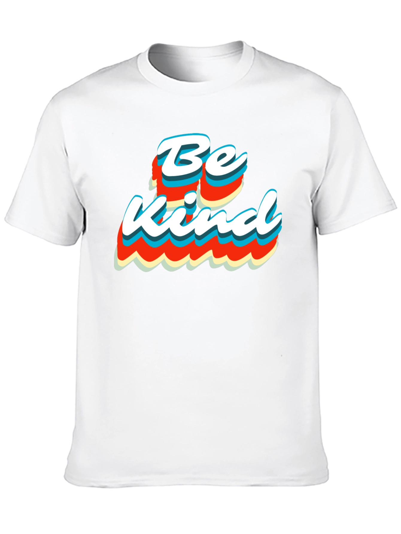 Be Kind Retro T-Shirt - Stylish Graphic Tee