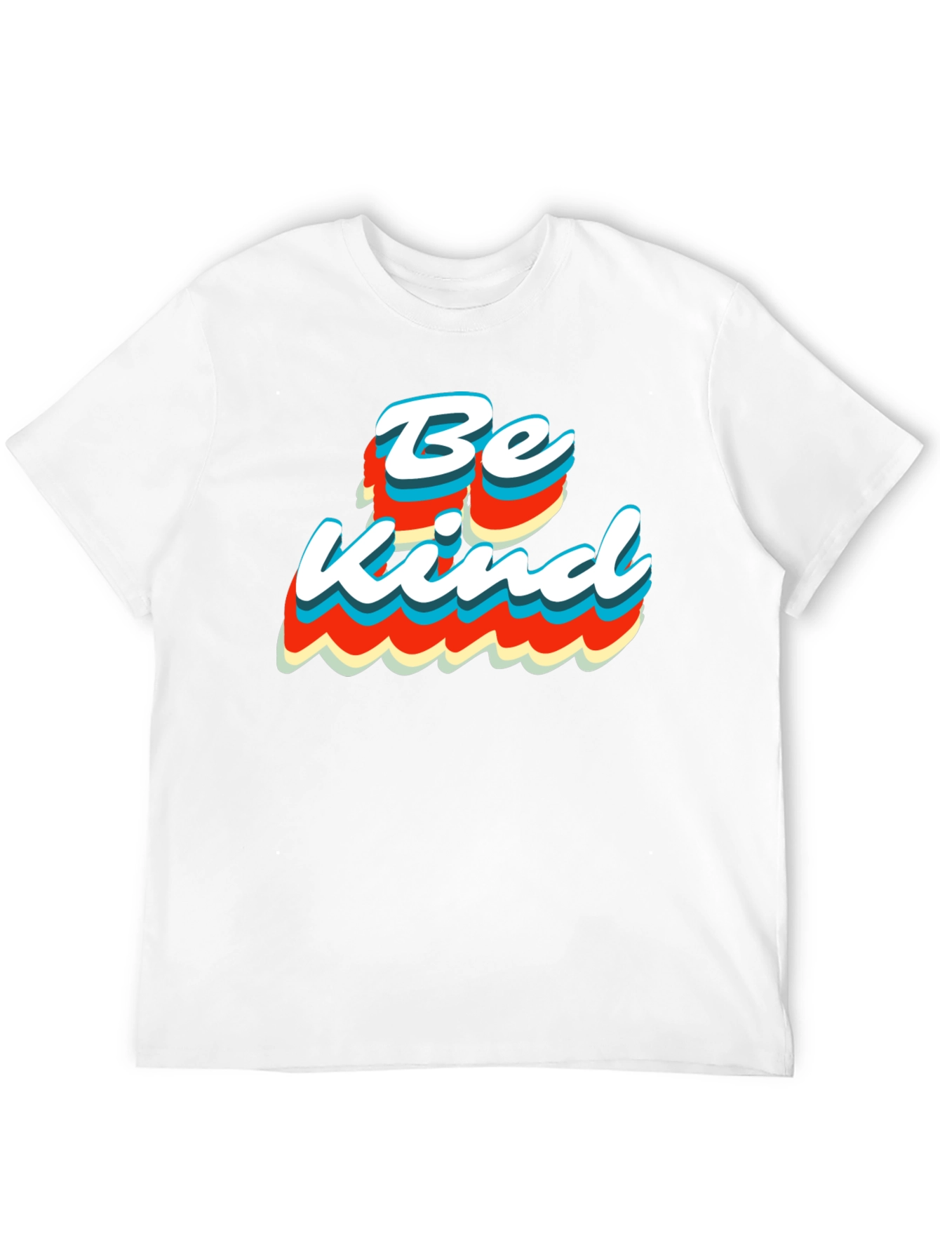 Be Kind Retro T-Shirt - Stylish Graphic Tee