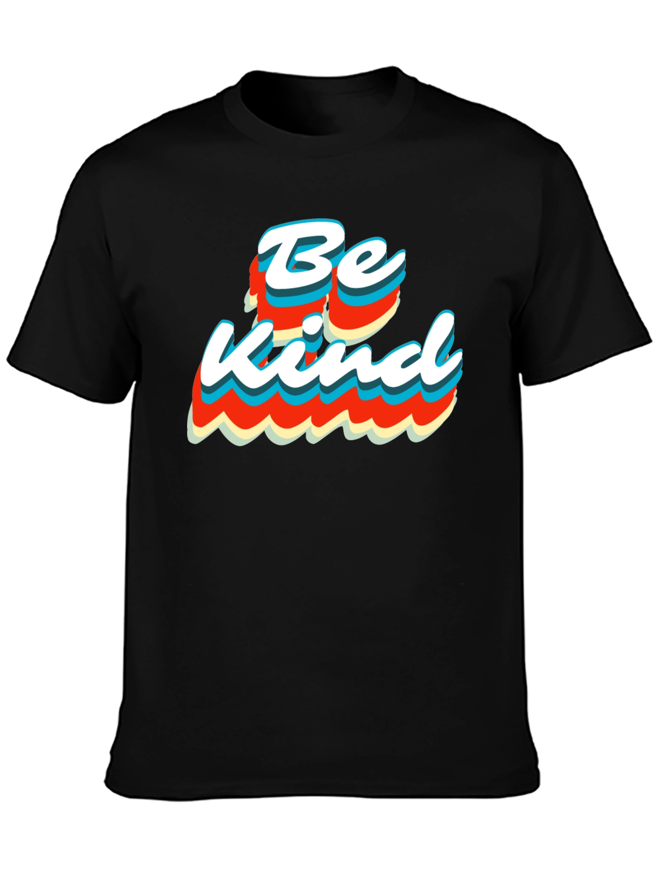Be Kind Retro T-Shirt - Stylish Graphic Tee