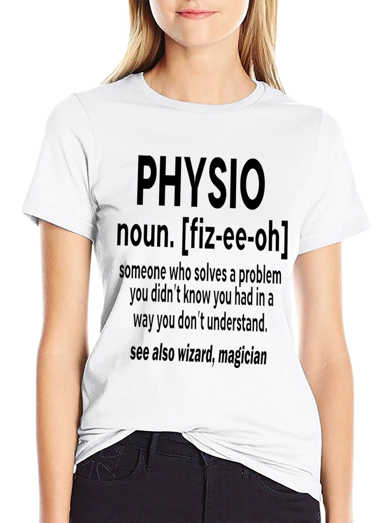 Physio Definition T-Shirt - Wizard Magician