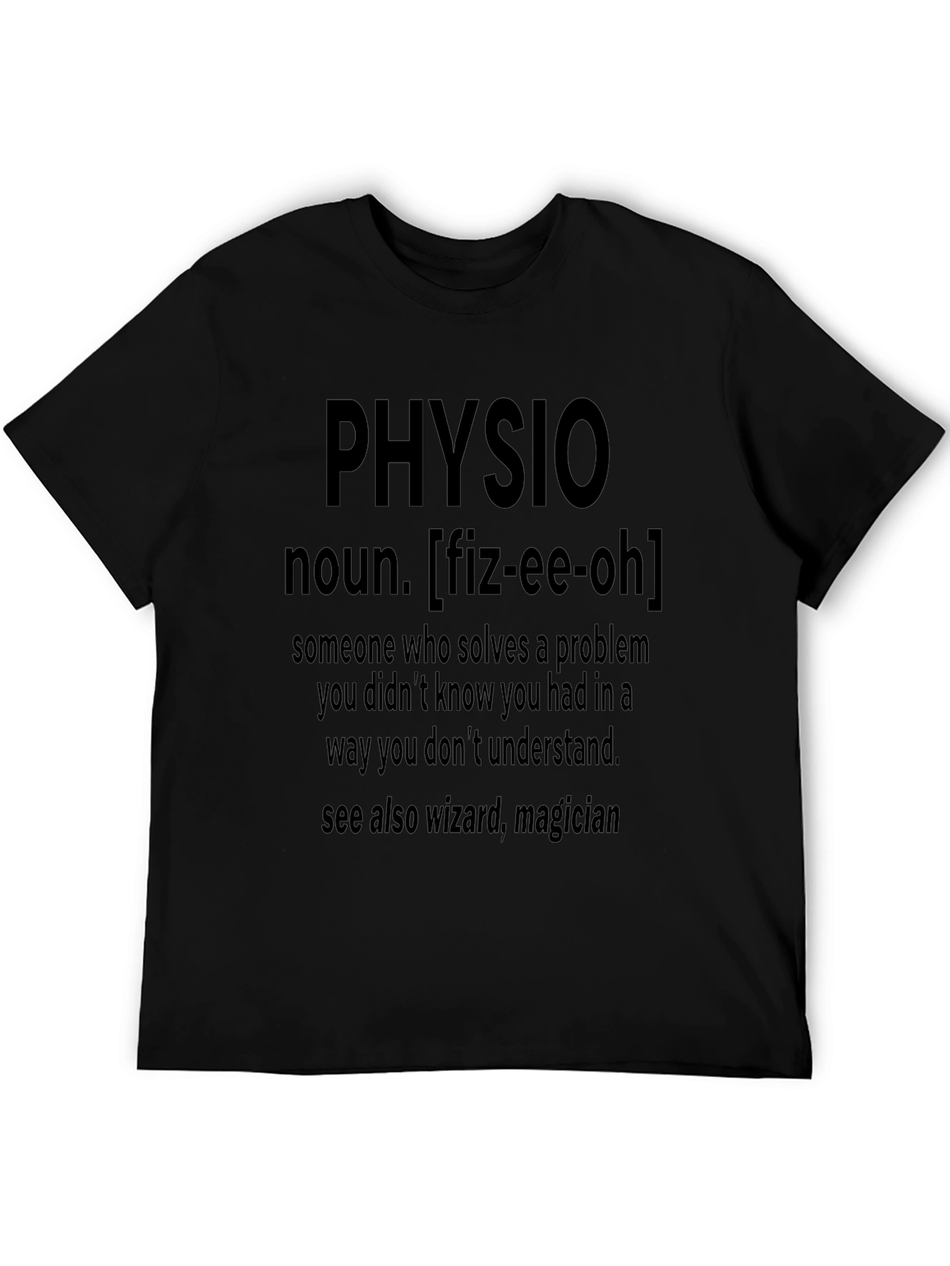 Physio Definition T-Shirt - Wizard Magician