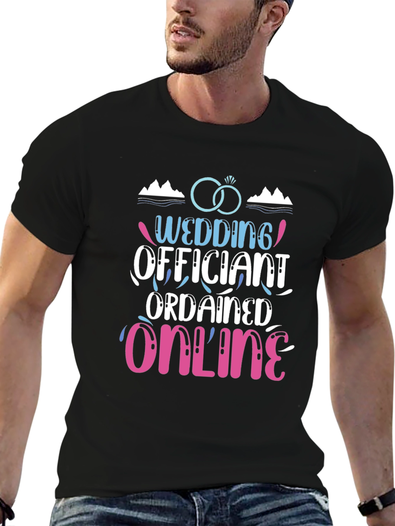 Wedding Officiant Ordained Online T-Shirt