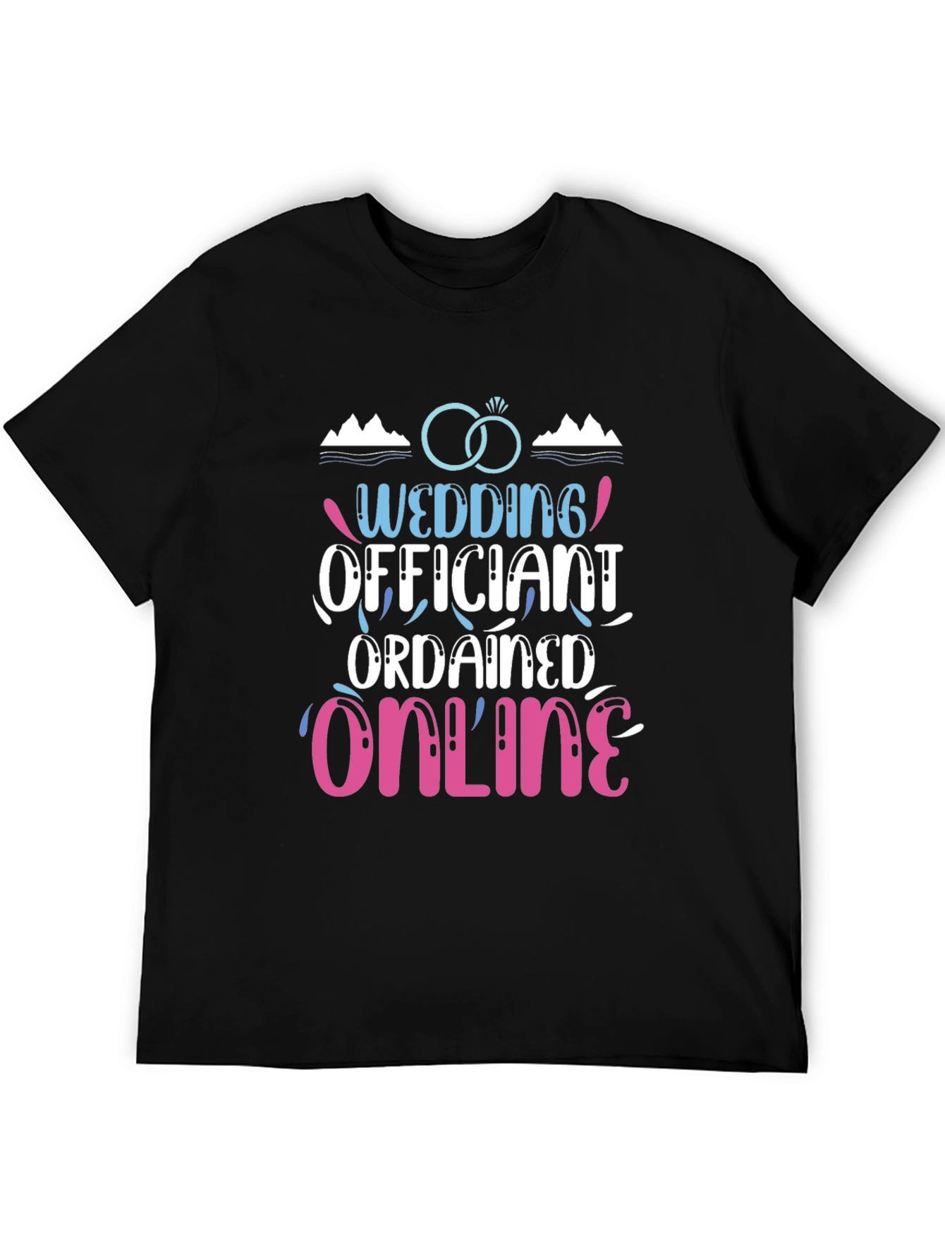Wedding Officiant Ordained Online T-Shirt
