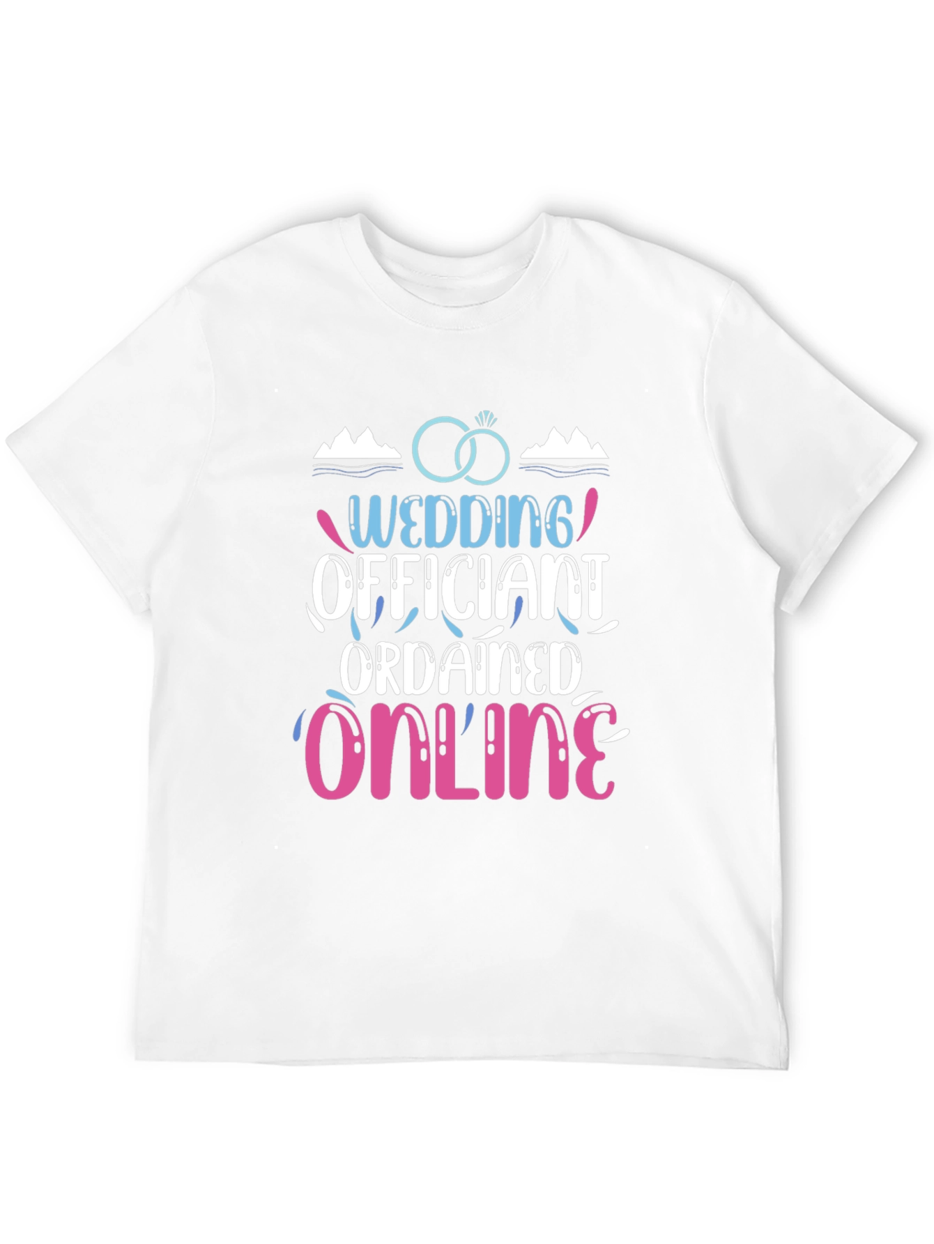 Wedding Officiant Ordained Online T-Shirt