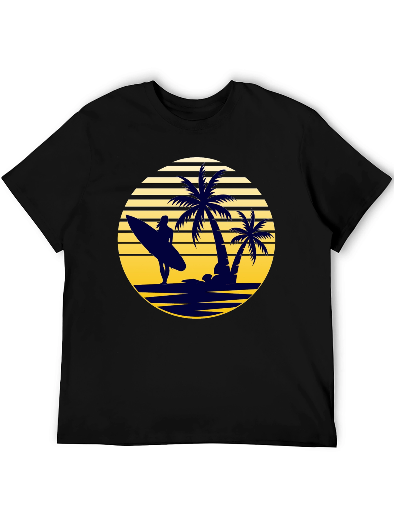 Retro Beach Sunset T-Shirt