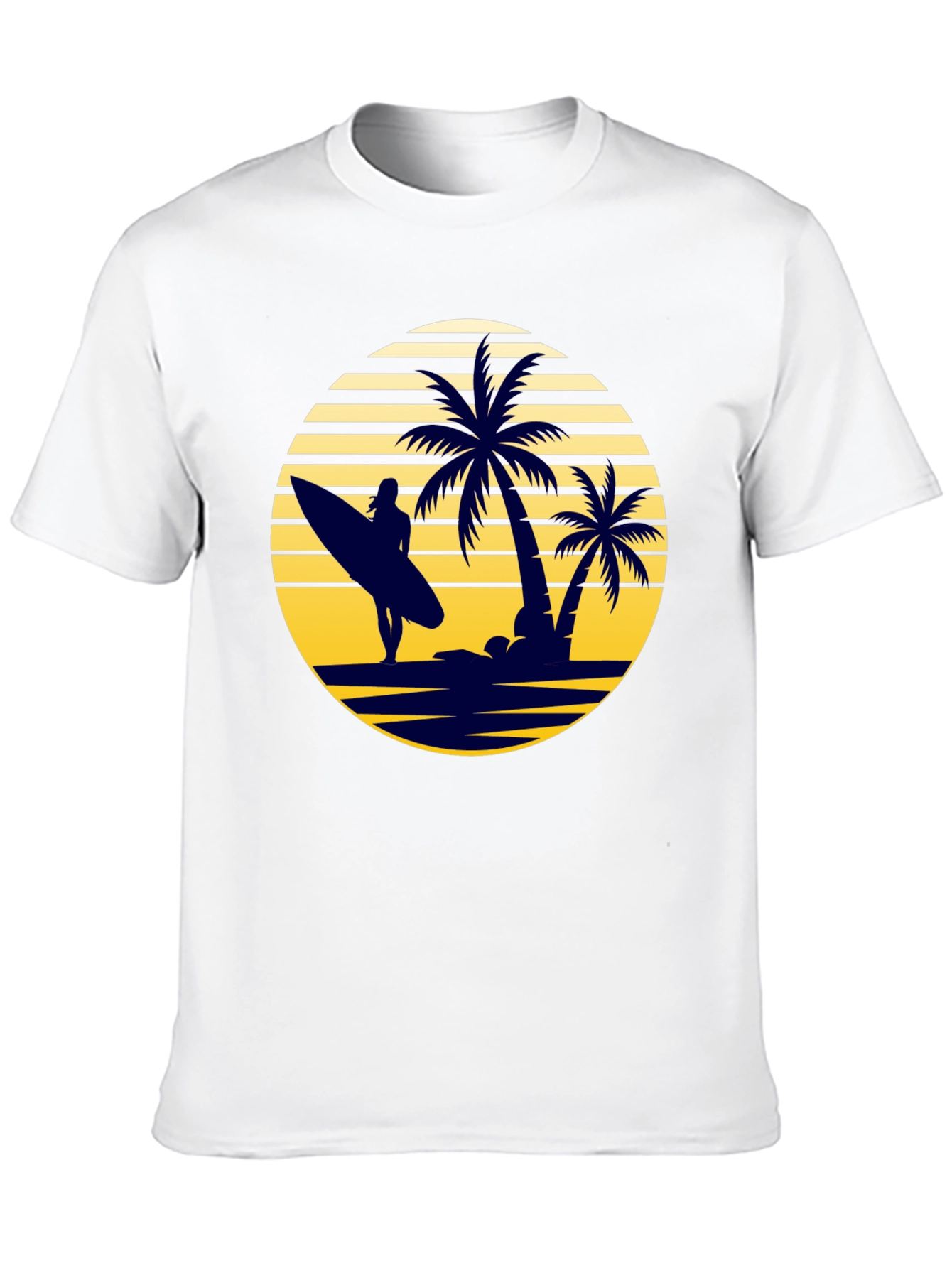 Retro Beach Sunset T-Shirt