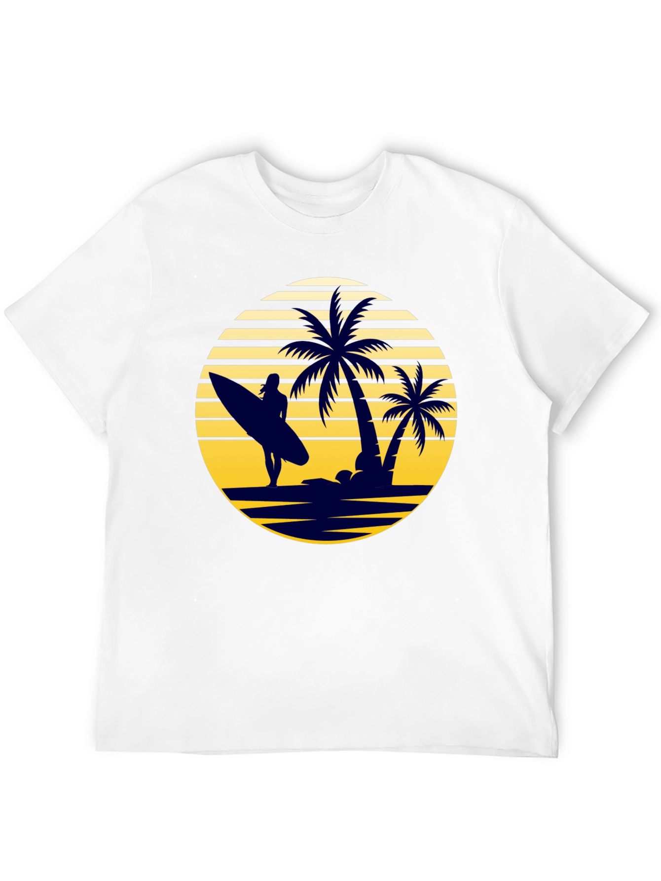 Retro Beach Sunset T-Shirt
