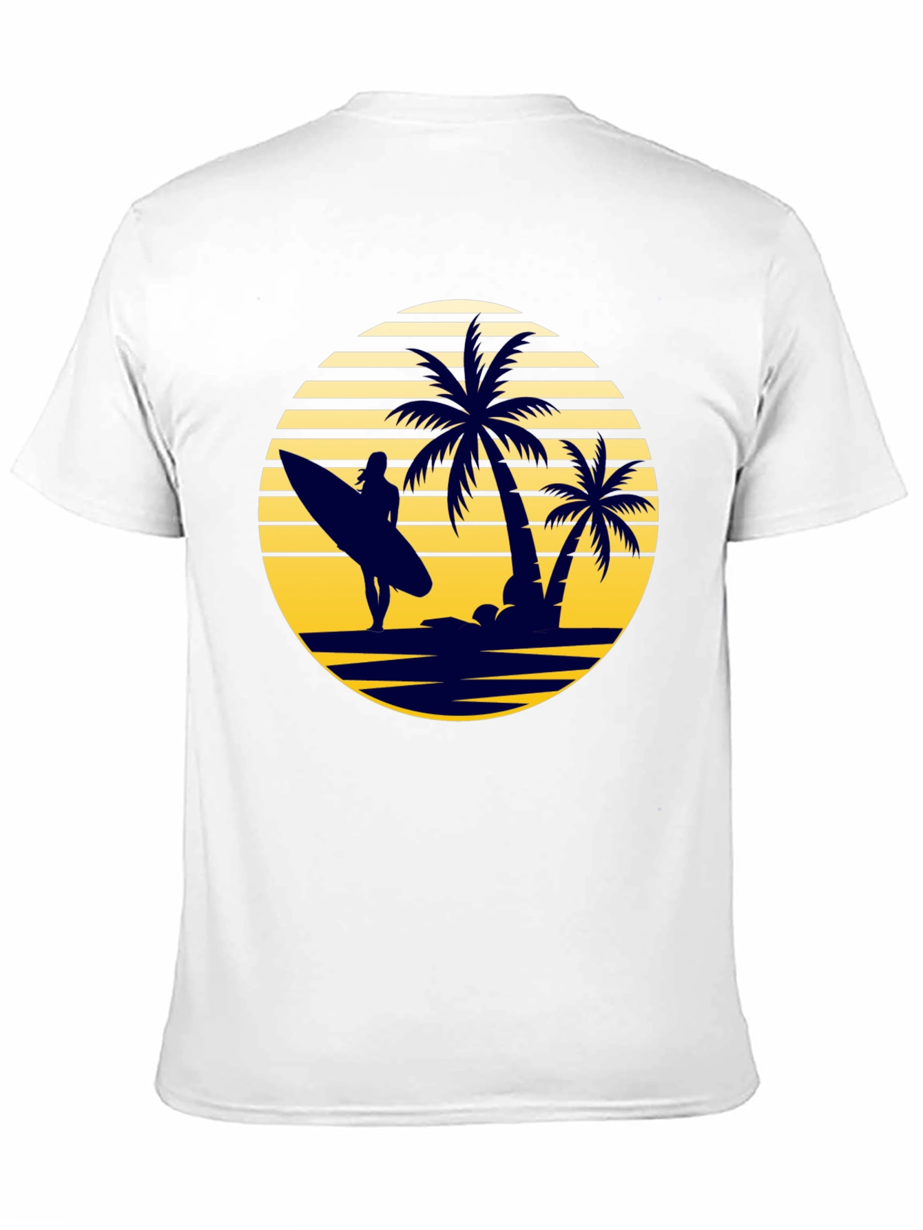Retro Beach Sunset T-Shirt