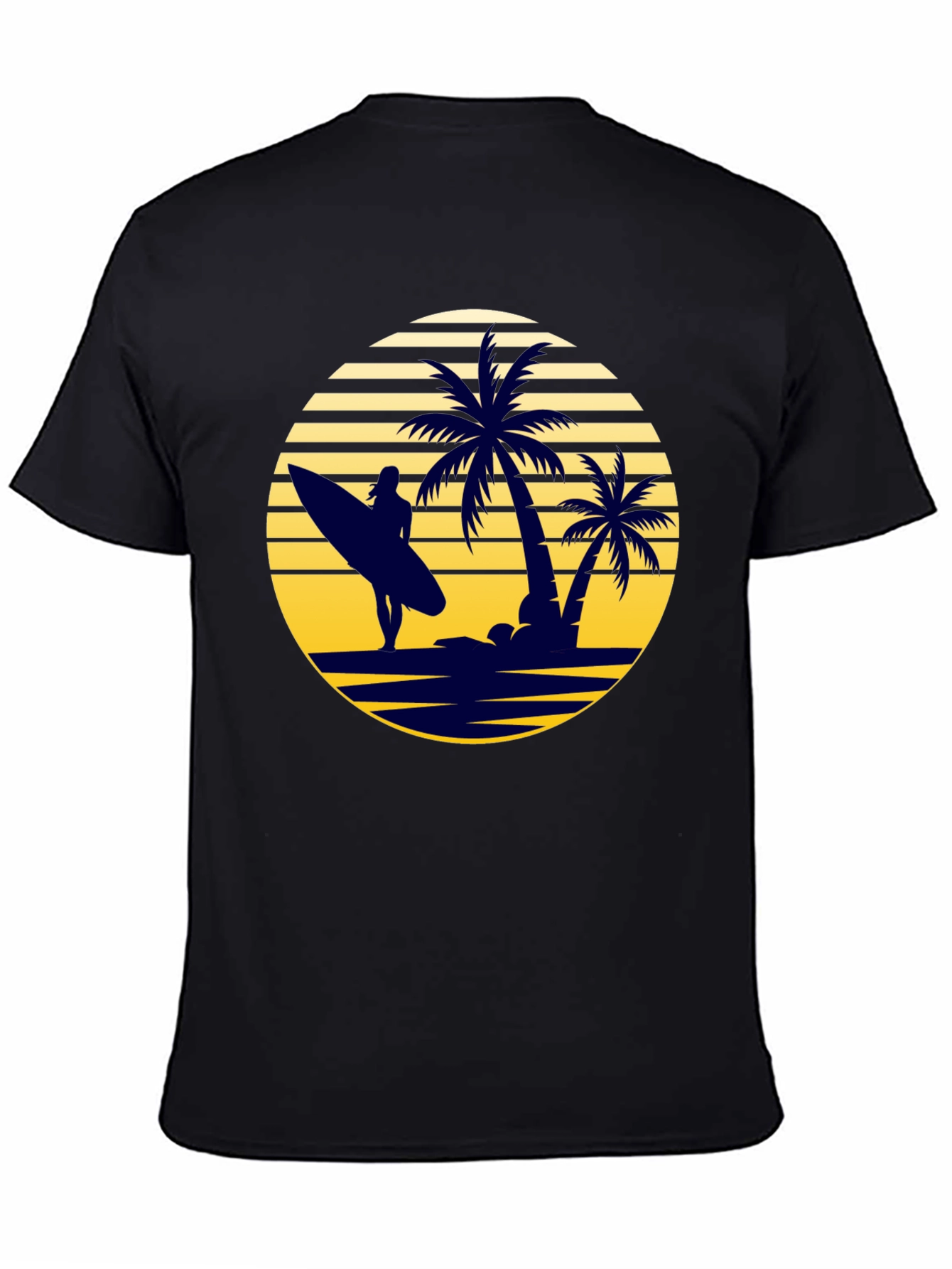 Retro Beach Sunset T-Shirt