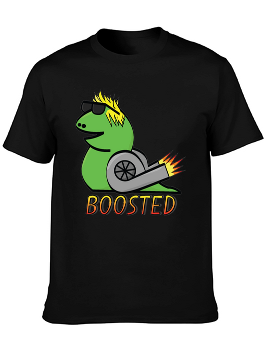 Boosted Snail T-Shirt - Cool Car Enthusiast Tee