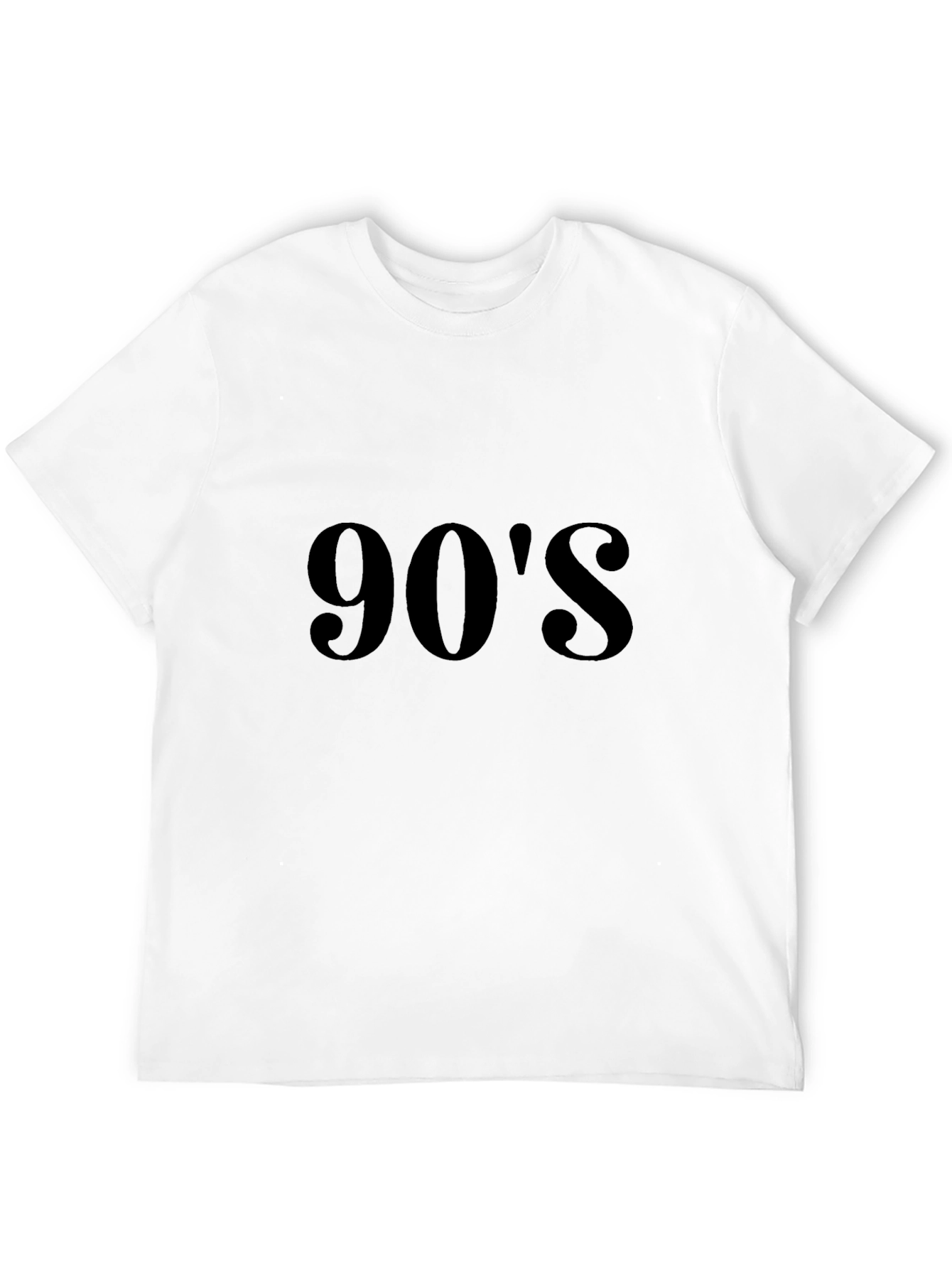 90s Black T-Shirt - Throwback Style!
