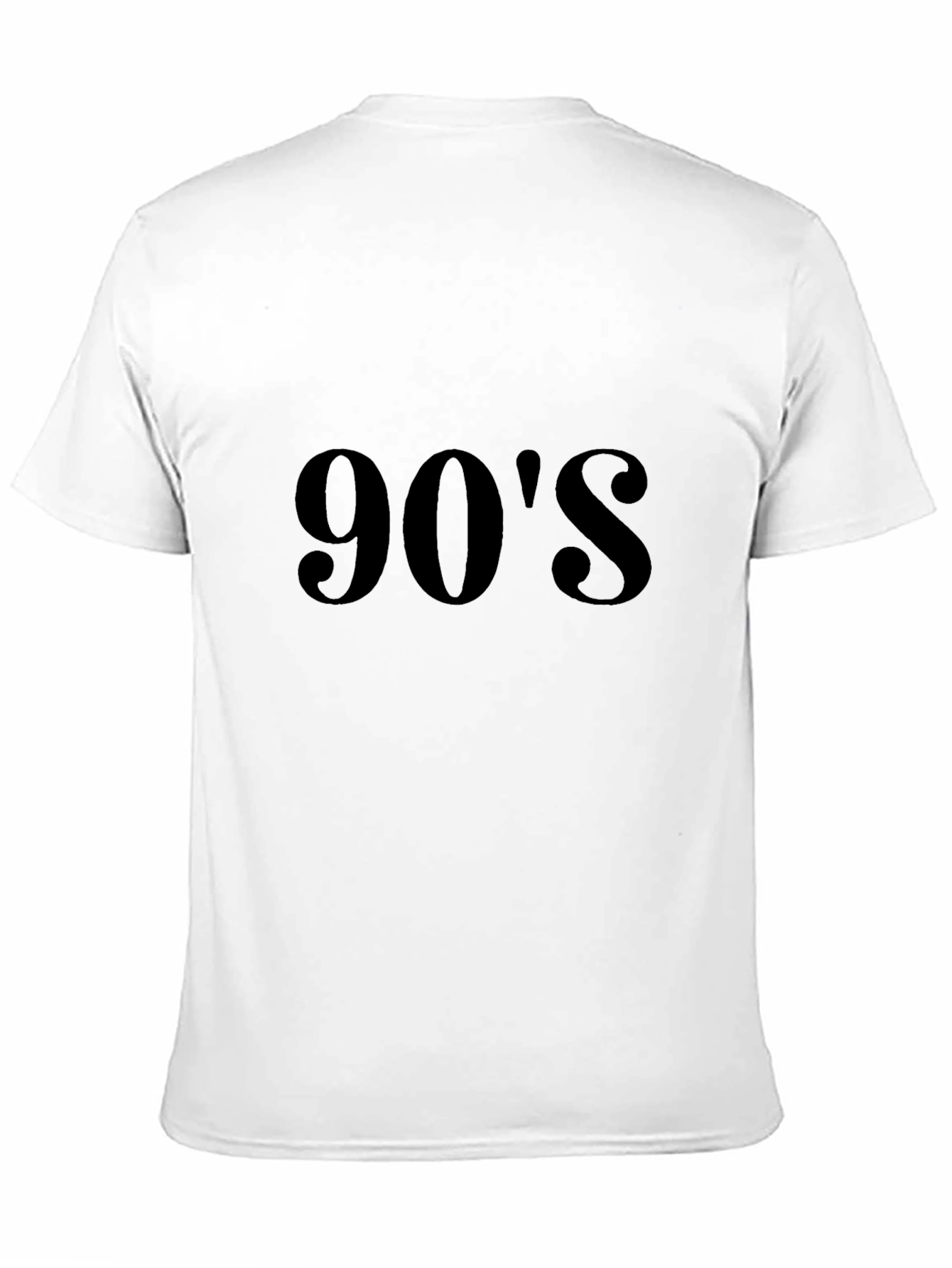 90s Black T-Shirt - Throwback Style!
