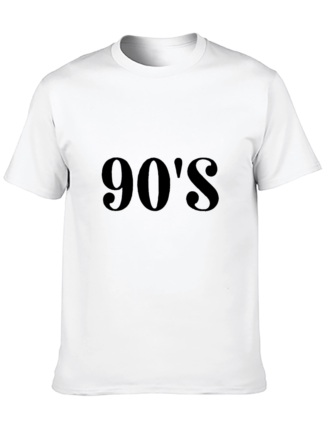 90s Black T-Shirt - Throwback Style!