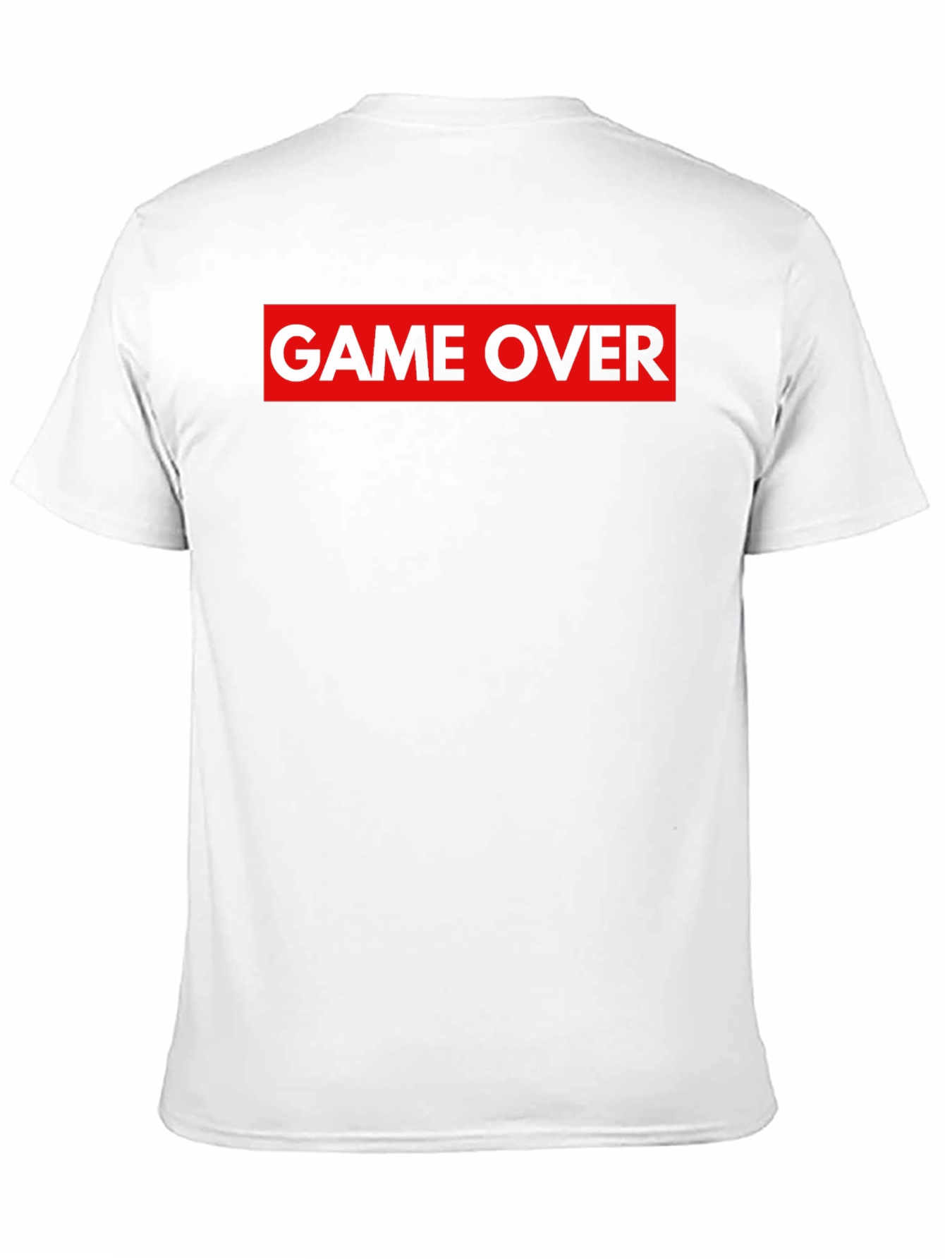 Game Over Graphic Tee - Black