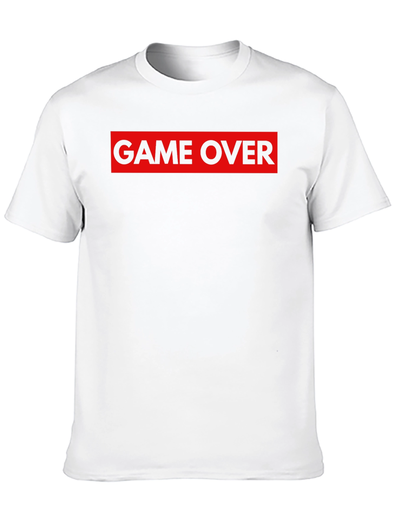 Game Over Graphic Tee - Black