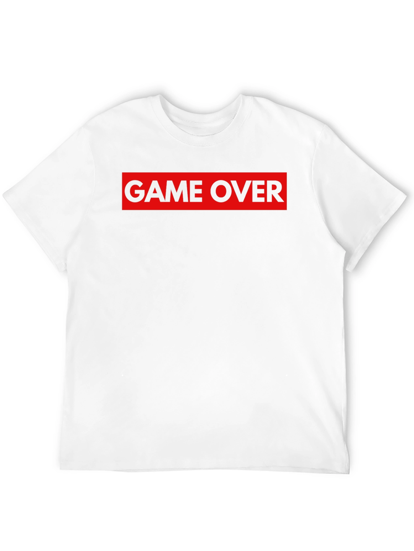 Game Over Graphic Tee - Black