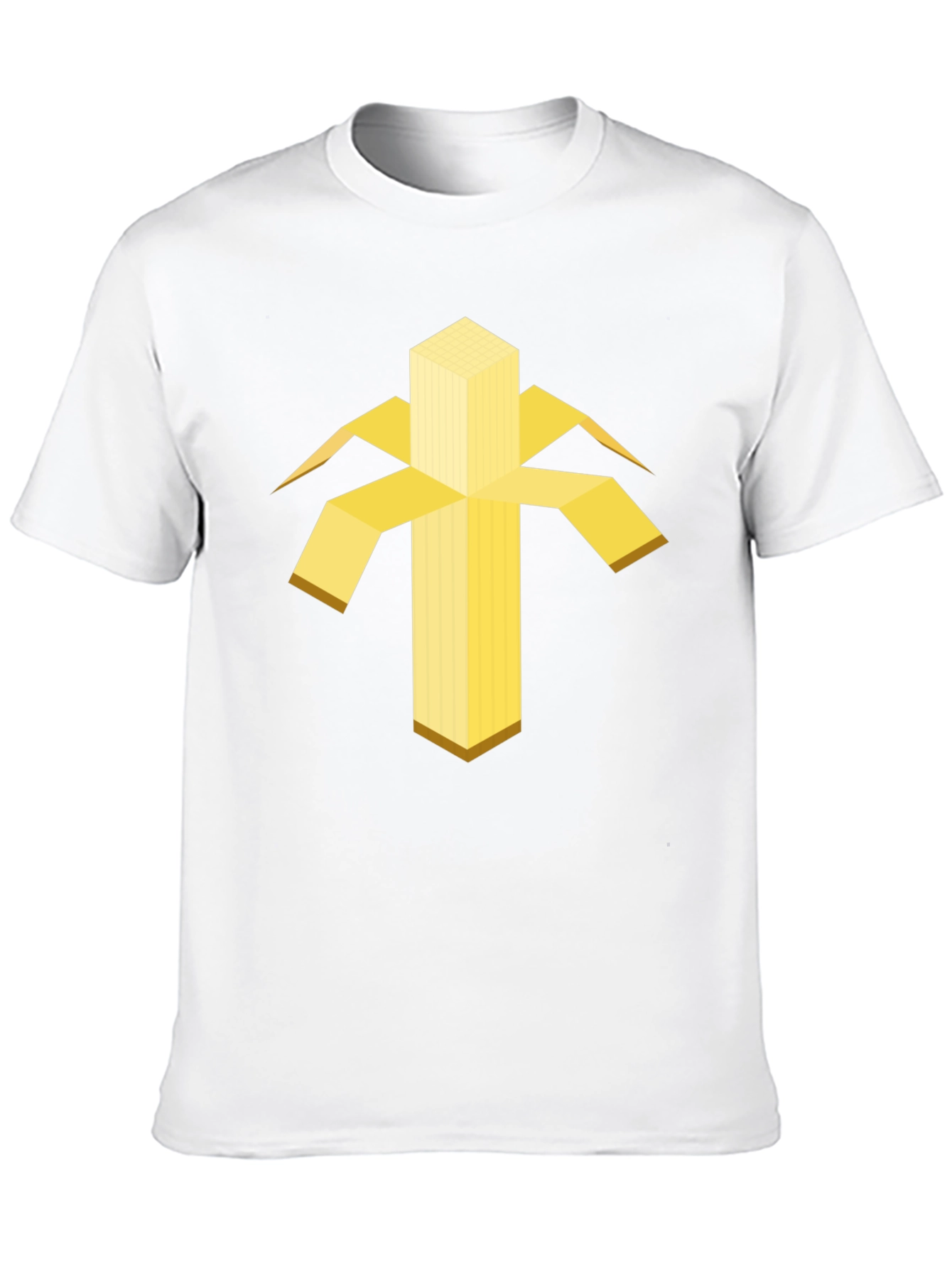 Geometric Banana Graphic Tee