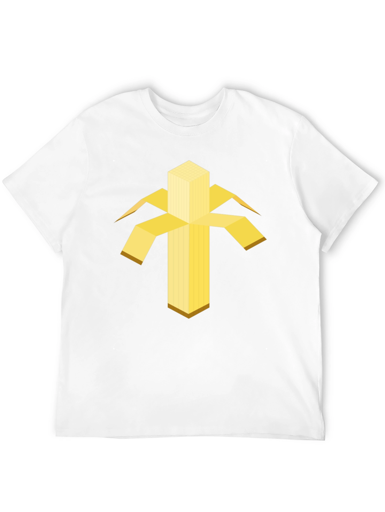 Geometric Banana Graphic Tee