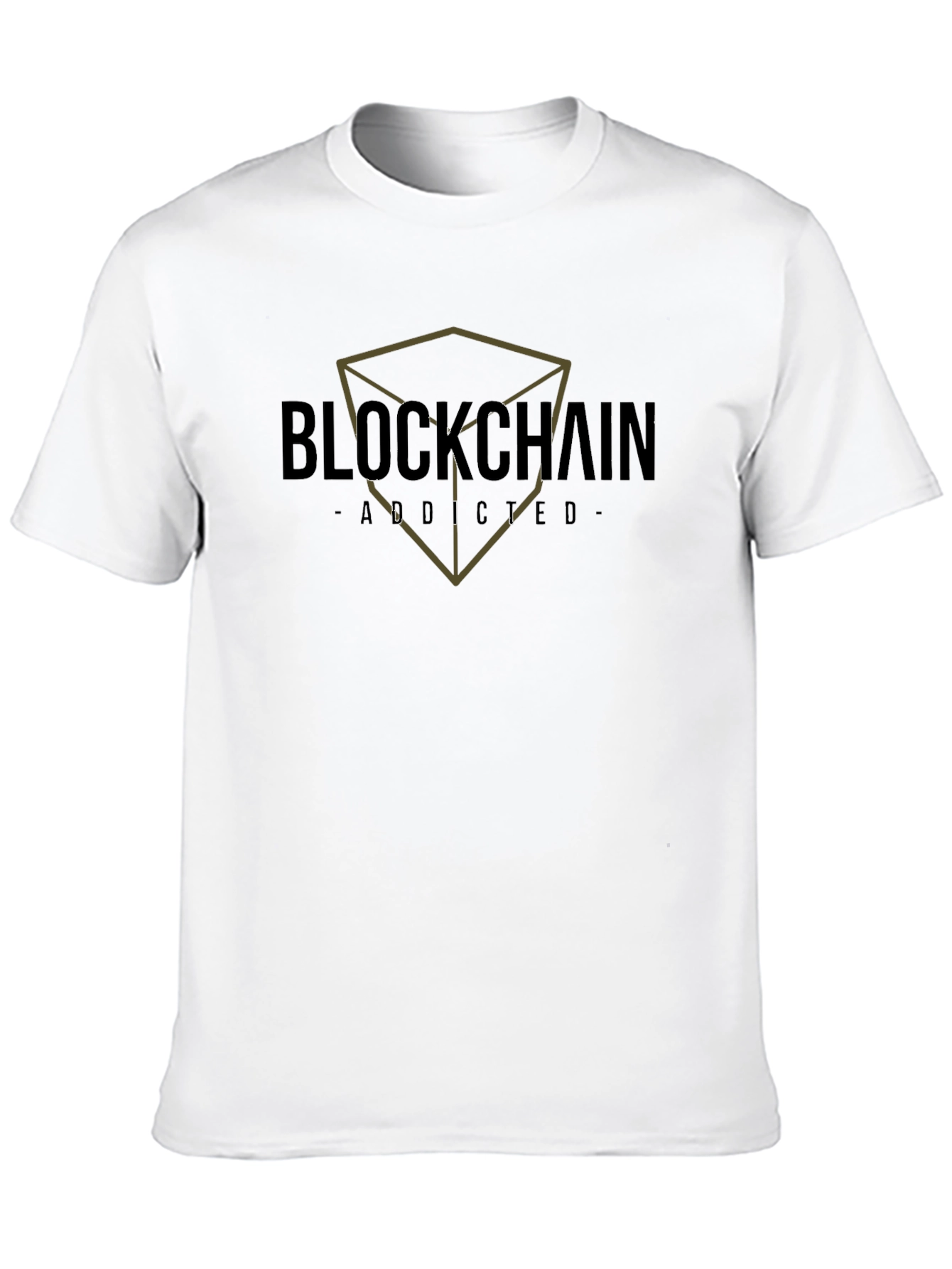 Blockchain Addicted Black T-Shirt