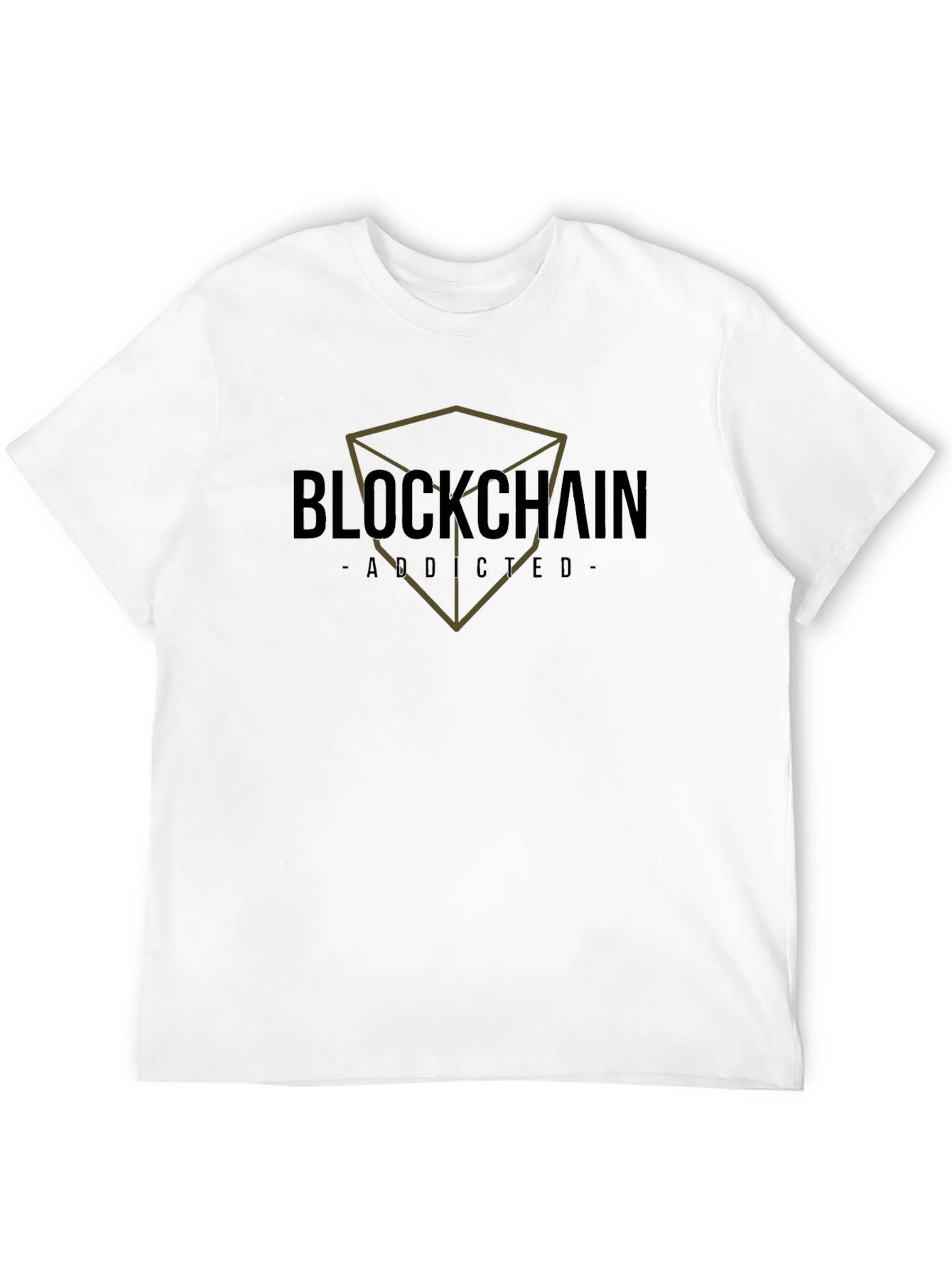 Blockchain Addicted Black T-Shirt