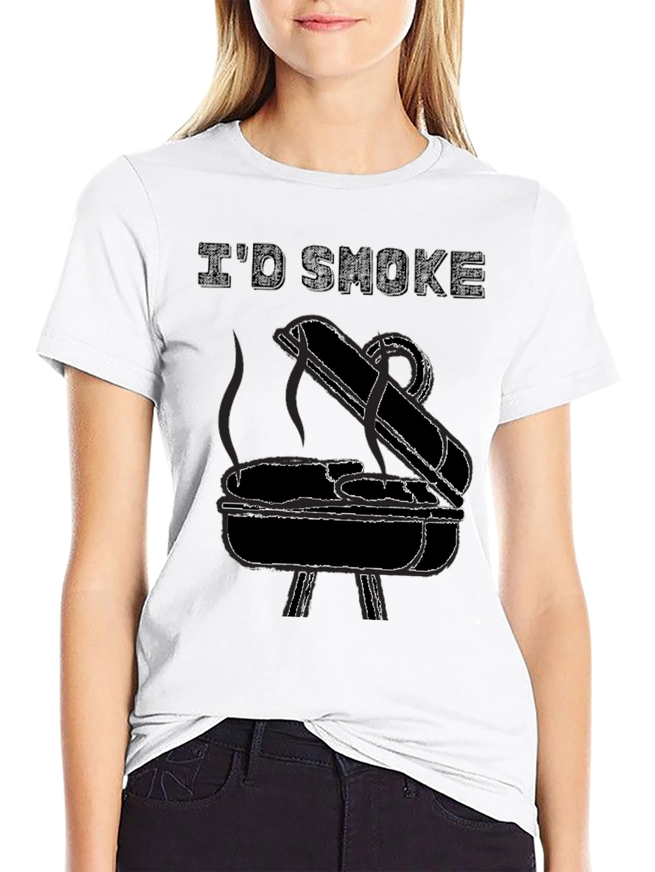 ID SMOKE Barbecue Graphic Tee