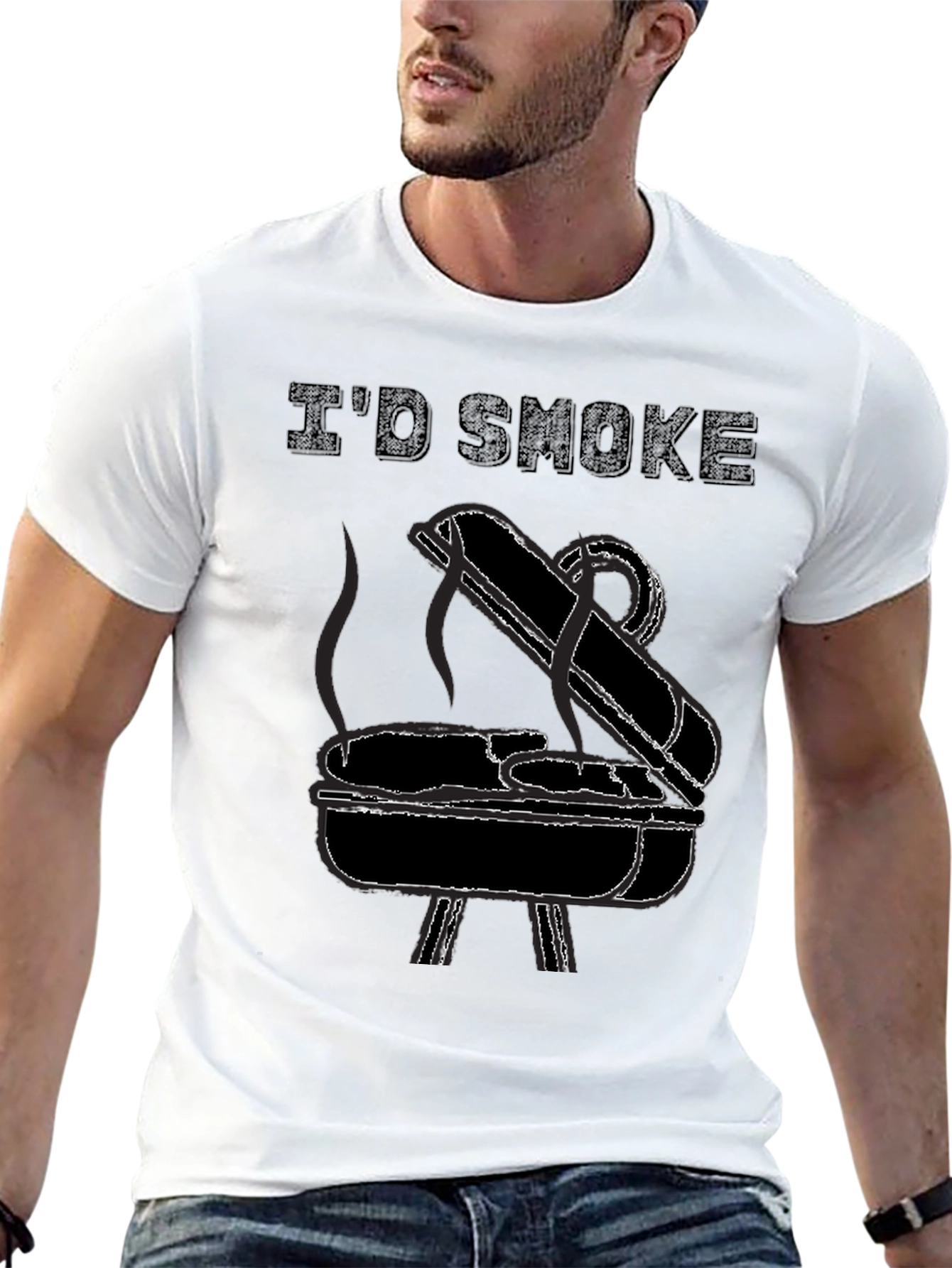 ID SMOKE Barbecue Graphic Tee